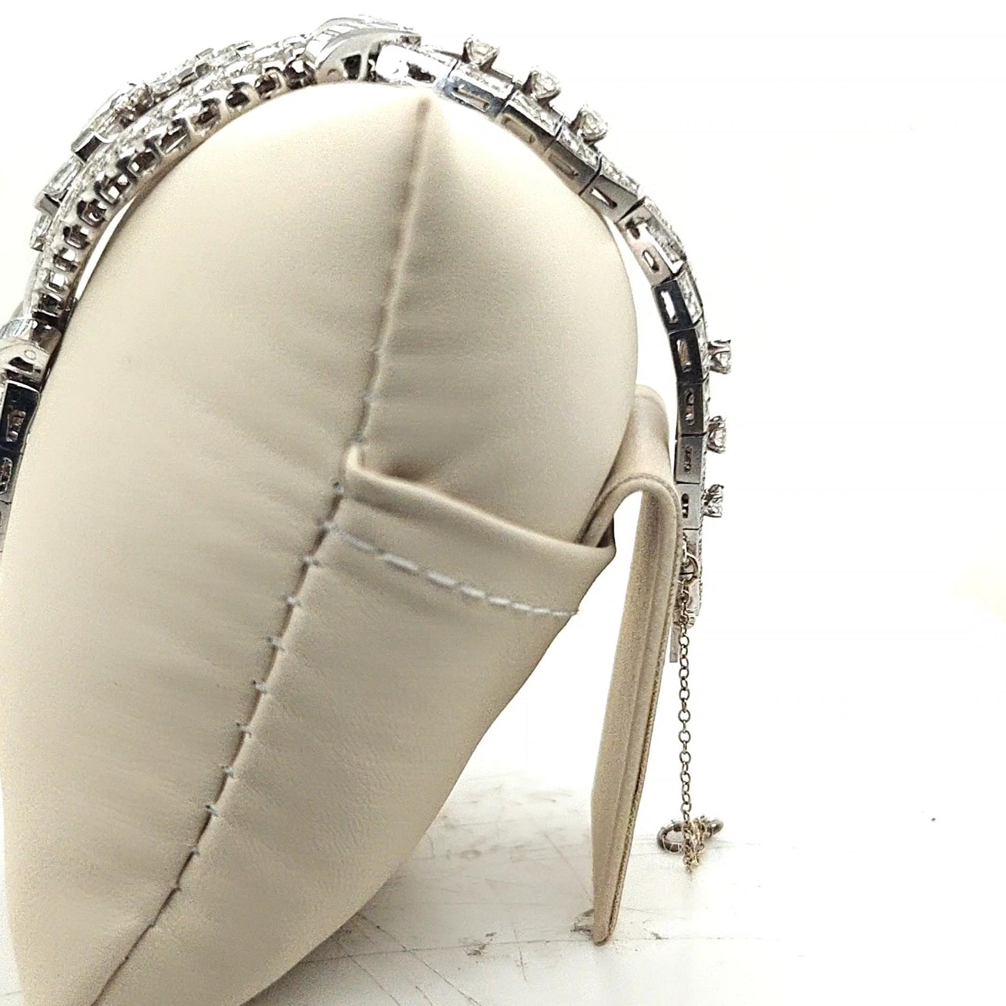 DECO STYLE PLATINUM DIAMOND BRACELET
