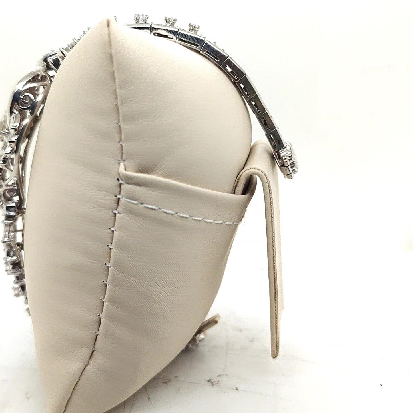 DECO STYLE PLATINUM DIAMOND BRACELET