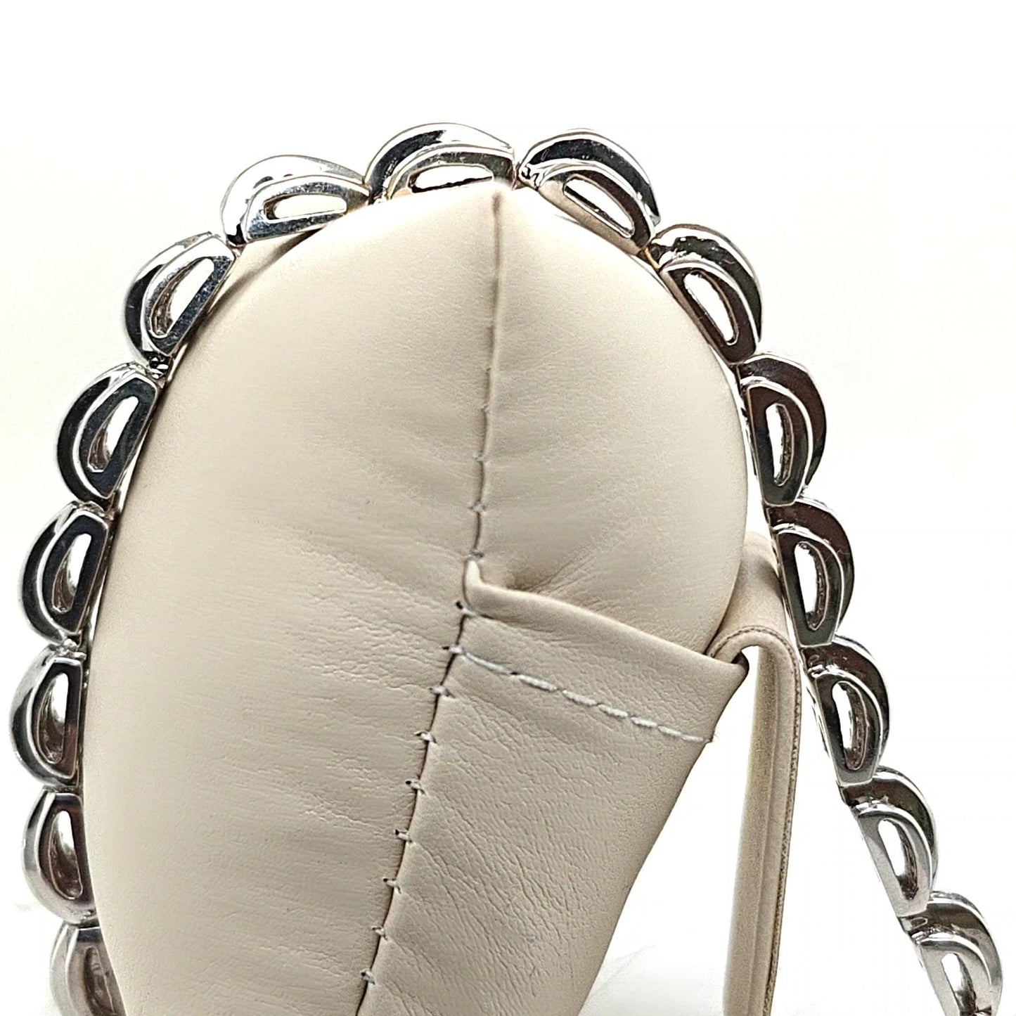 DIAMOND LINK BRACELET BAGUETTE AND ROUND 9.6CT WHITE GOLD