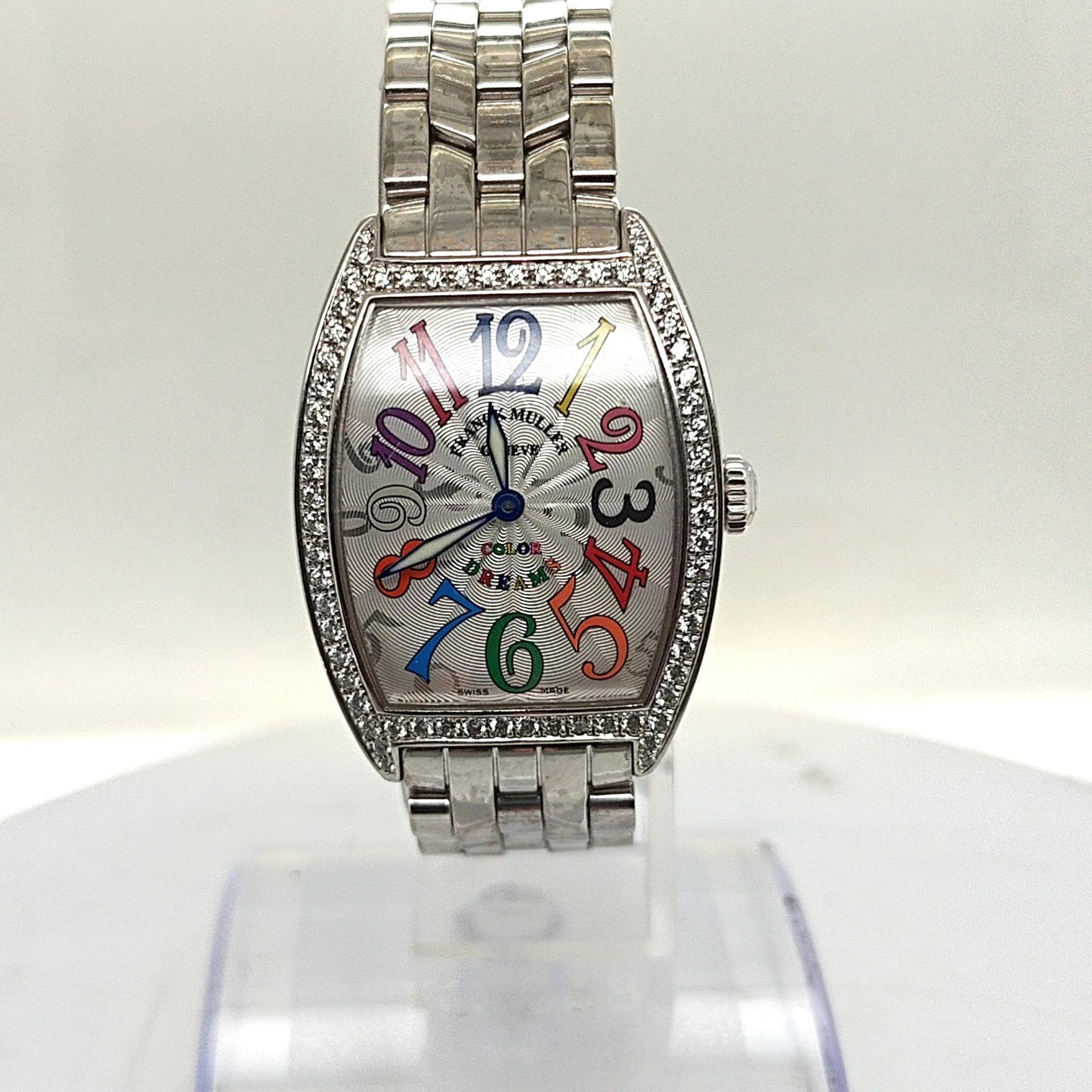 FRANCK MULLER COLOR DREAMS LADIES WATCH DIAMOND BEZEL