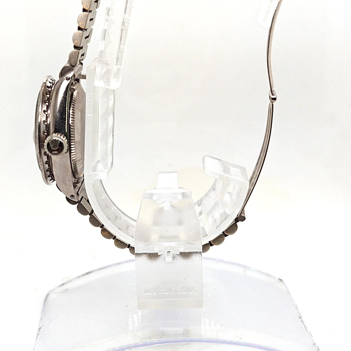 ROLEX LADIES PRESIDENT WHITE GOLD DIAMOND BEZEL