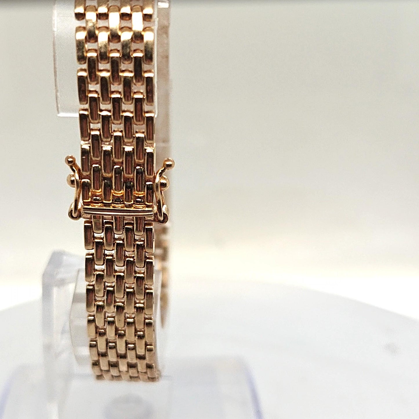 DIAMOND ID STYLE BRACELET 2.5CTW YELLOW GOLD