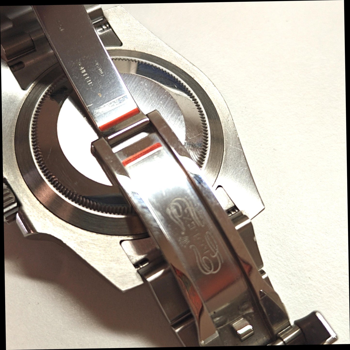 ROLEX SUBMARINER STEEL GREEN HULK WATCH