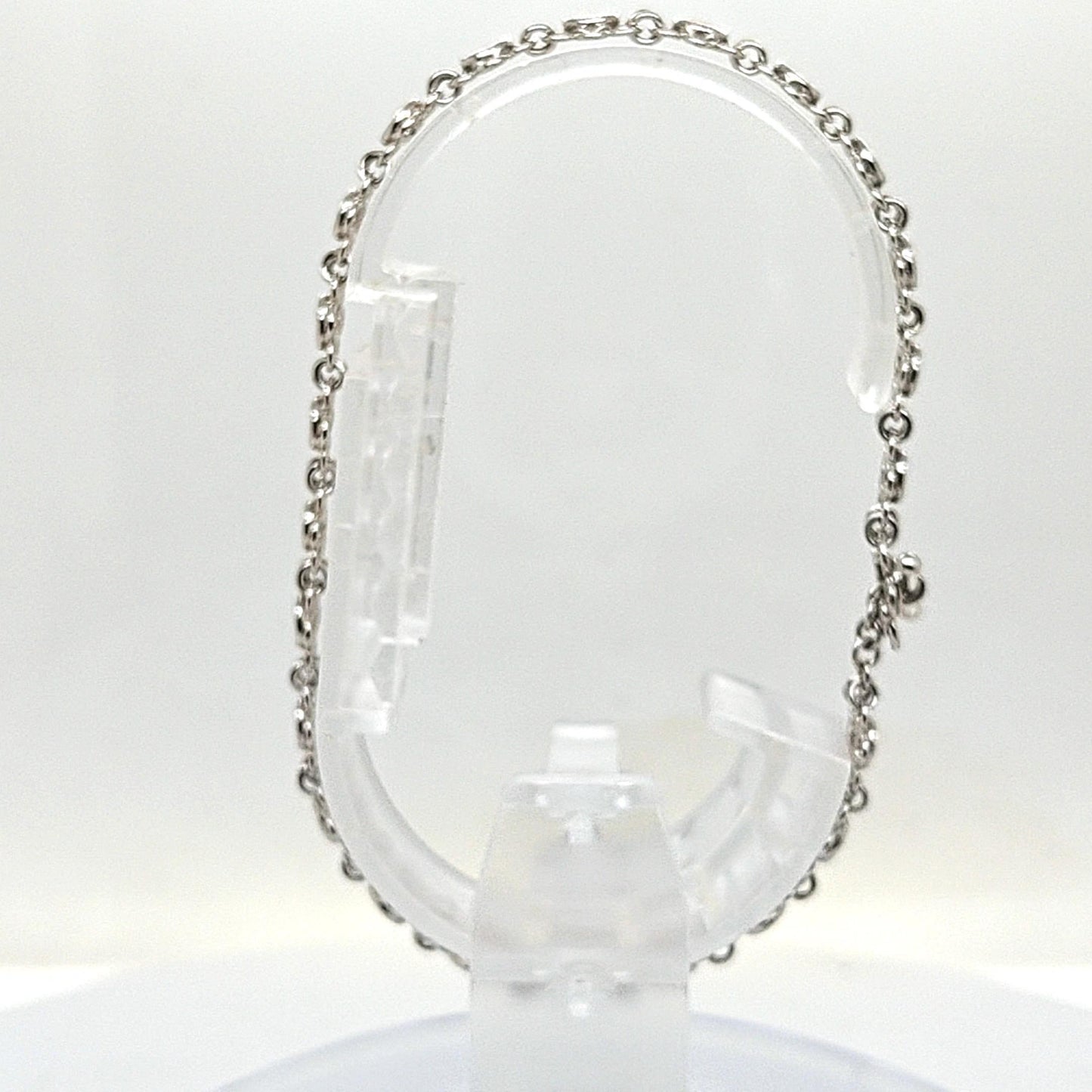 DIAMOND AND RUBY BRACELET HANDMADE PLATINUM
