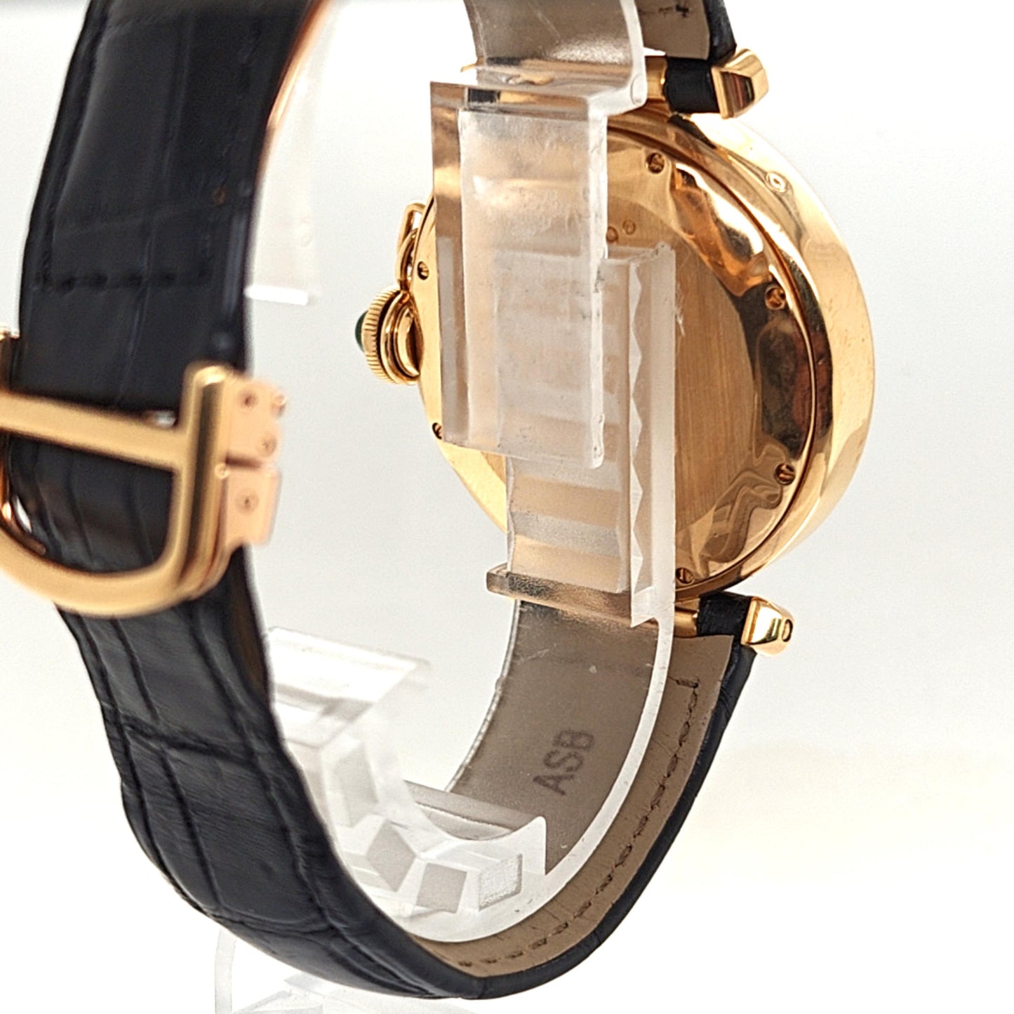 CARTIER PASHA MOON PHASE 30001 DEPLOYMENT BUCKLE YELLOW GOLD