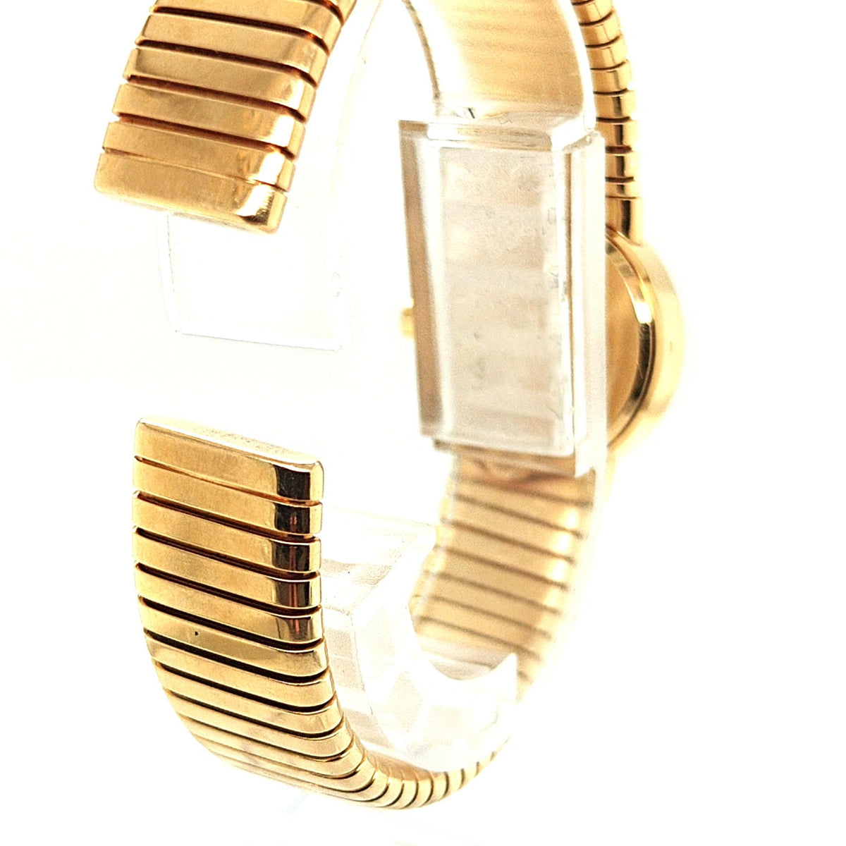 BULGARI TUBOGAS YELLOW GOLD 23MM LADIES WATCH