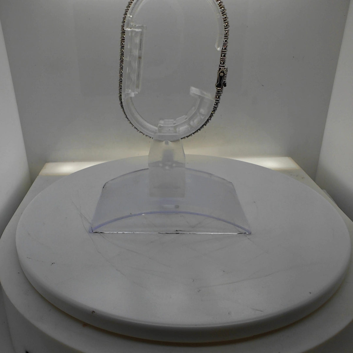 DIAMONDS TENNIS BRACELET 4.01CT WHITE GOLD