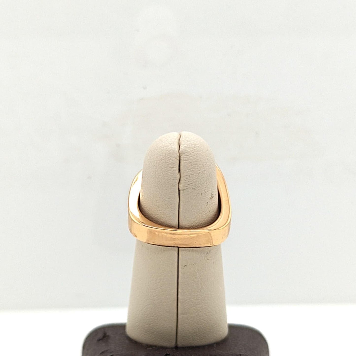 DIAMOND AND CORAL RING 0.80CTW ROSE GOLD