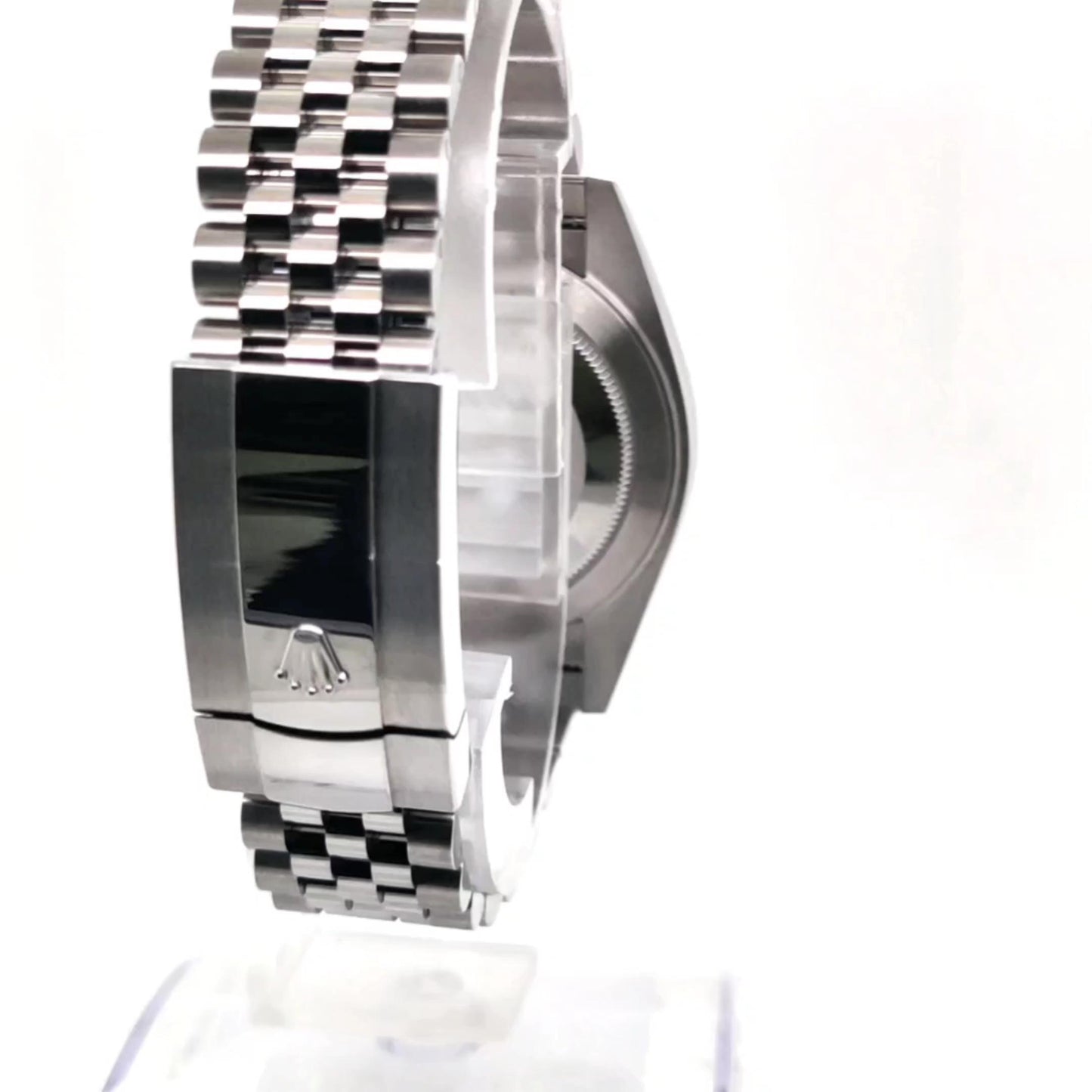 ROLEX DATEJUST 41MM RHODIUM DIAL WITH CARD