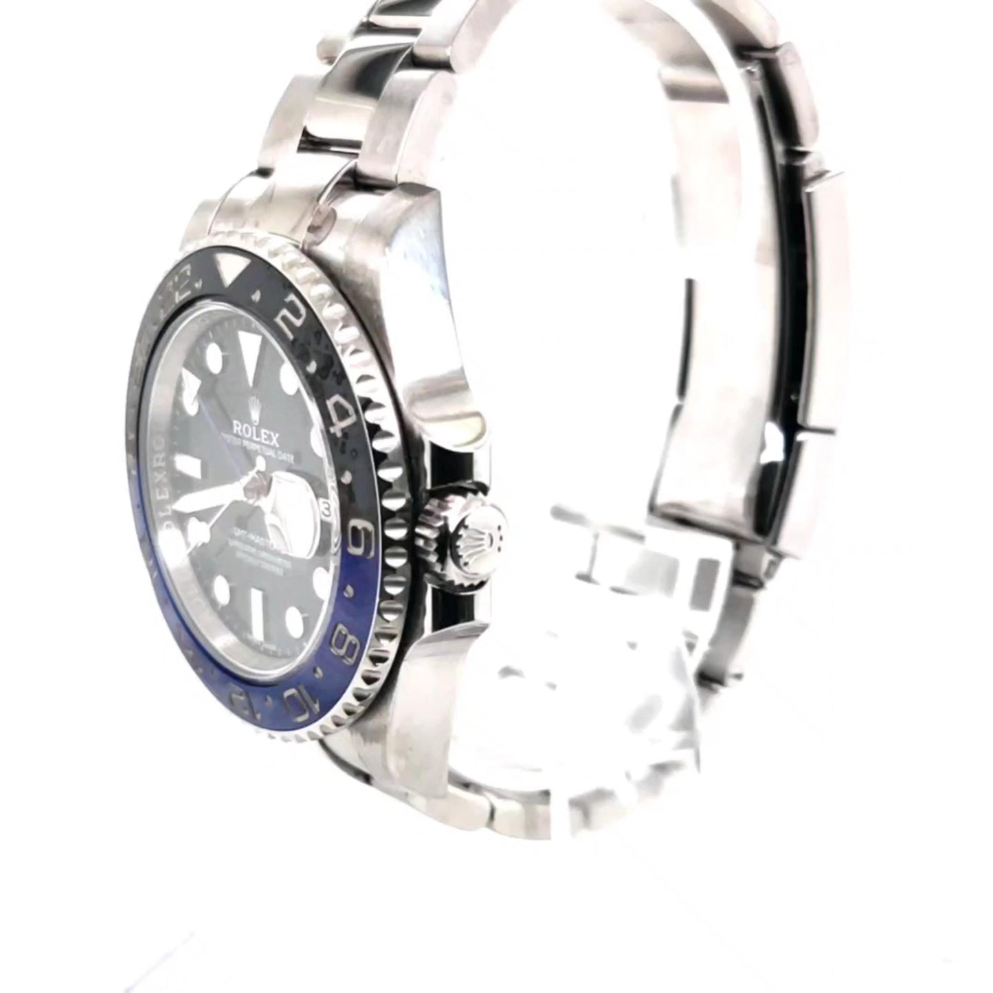 ROLEX GMT-MASTER II BATMAN WITH CARD