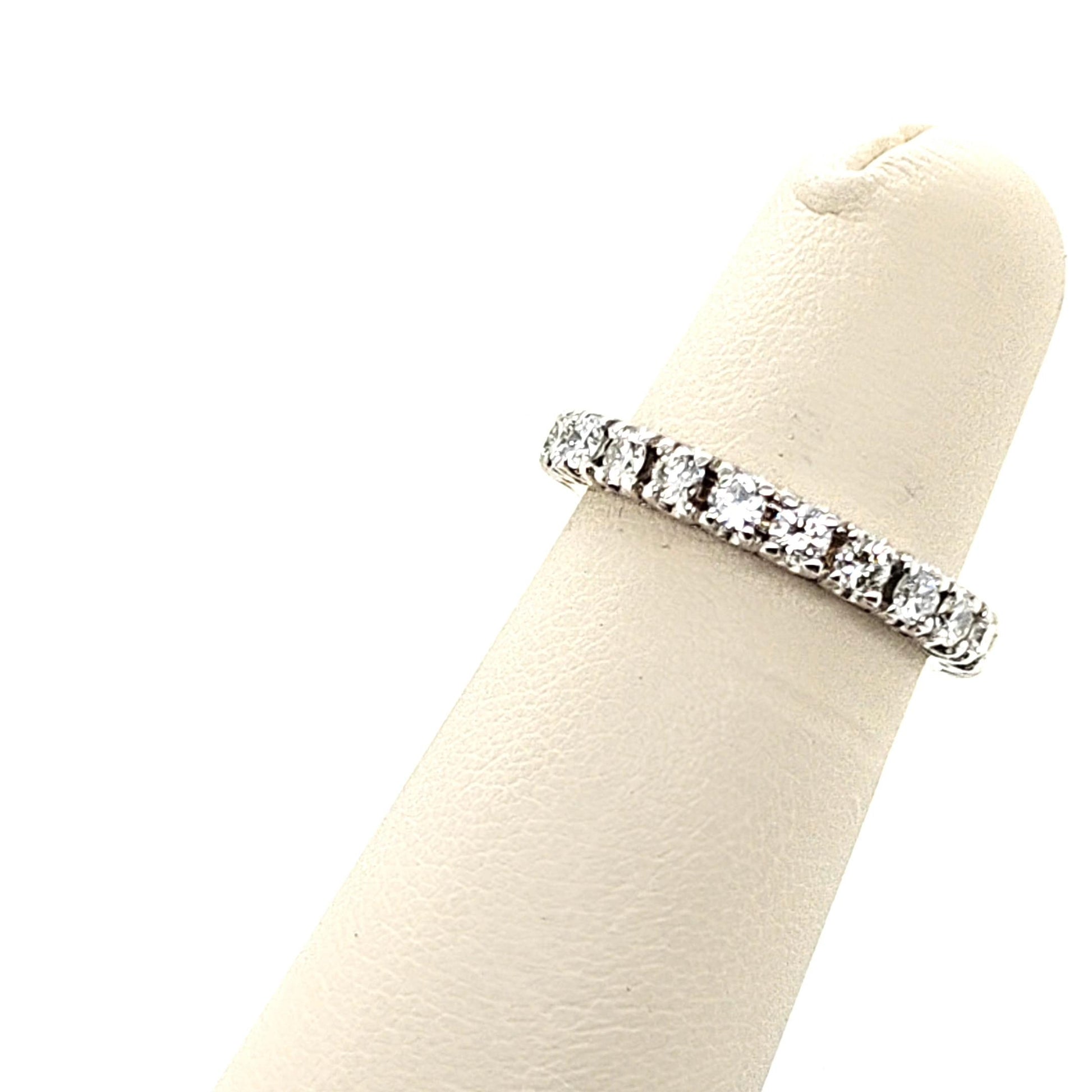DIAMOND ETERNITY BAND 1.95CT 18K WHITE GOLD