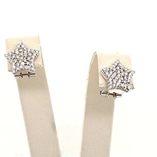 DIAMOND STAR CLUSTER EARRINGS PASQUALE BRUNI