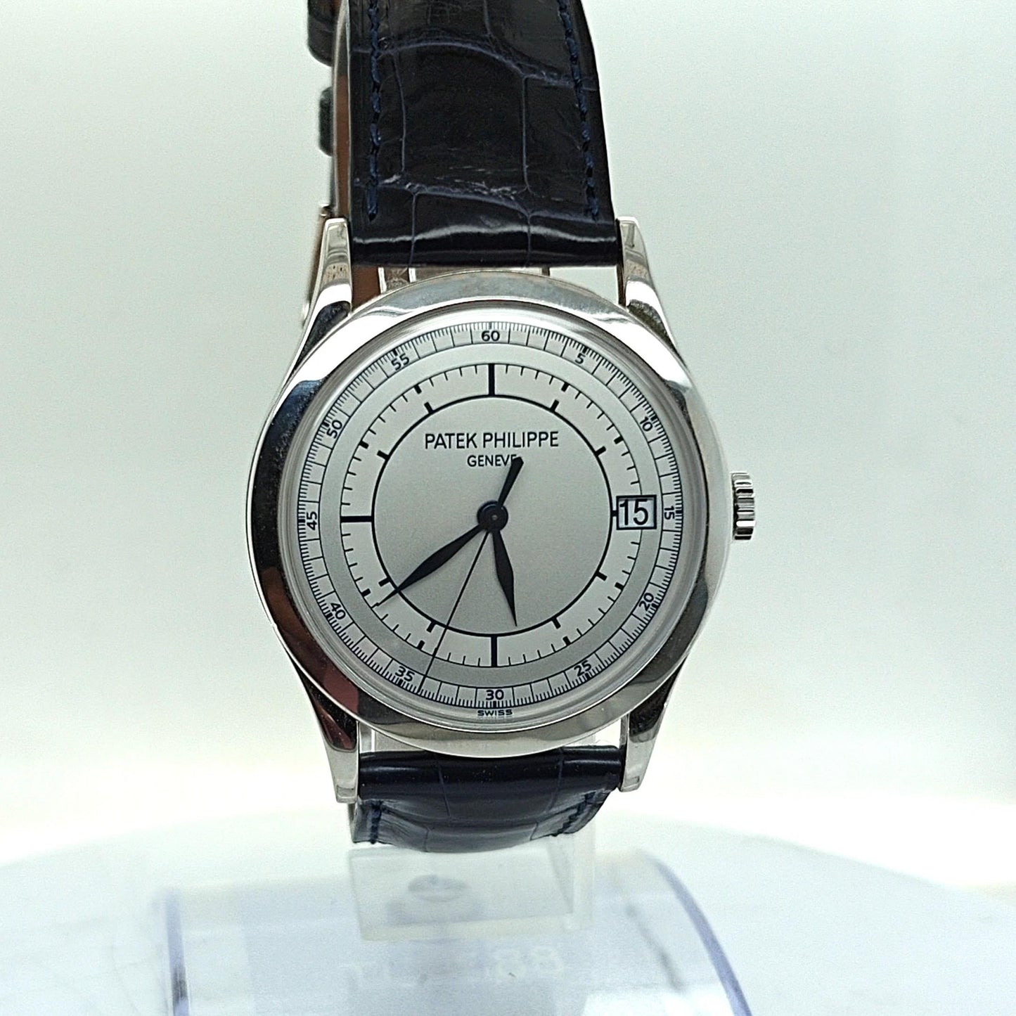 PATEK PHILIPPE CALATRAVA WATCH 5296G WHITE GOLD