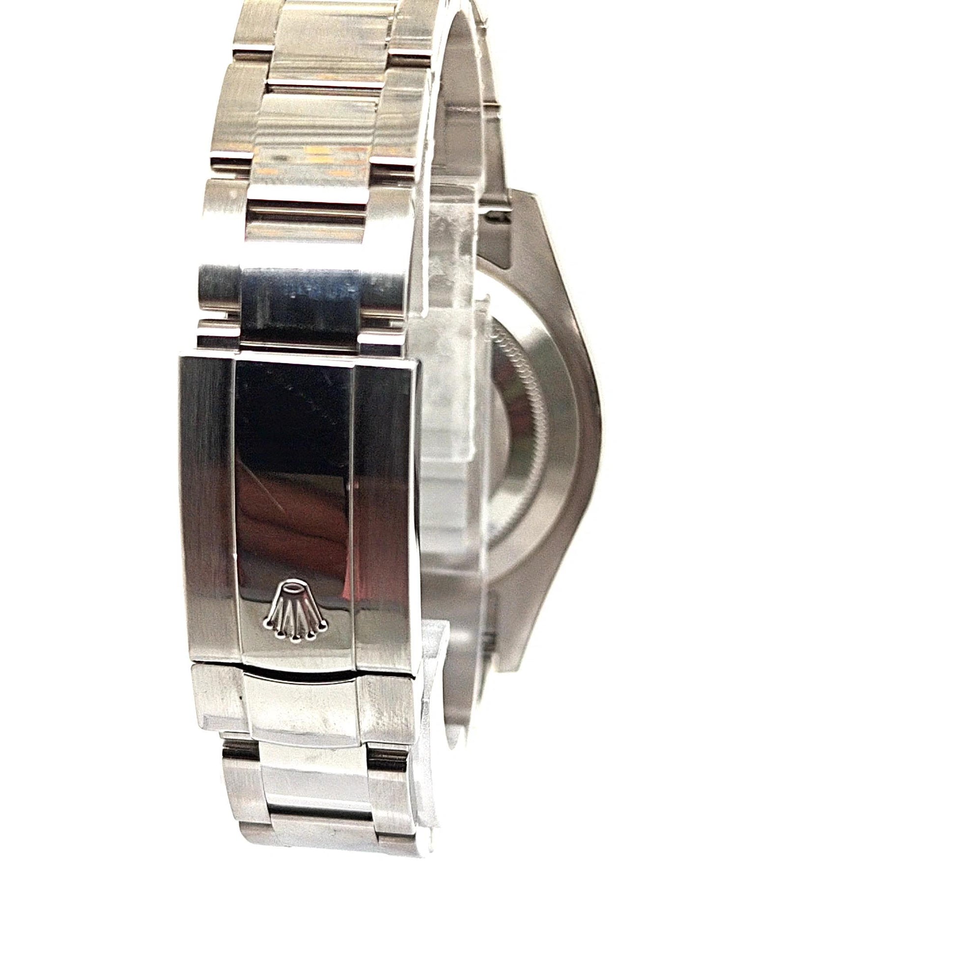 ROLEX DATEJUST 41MM STEEL OYSTER BLACK DIAL