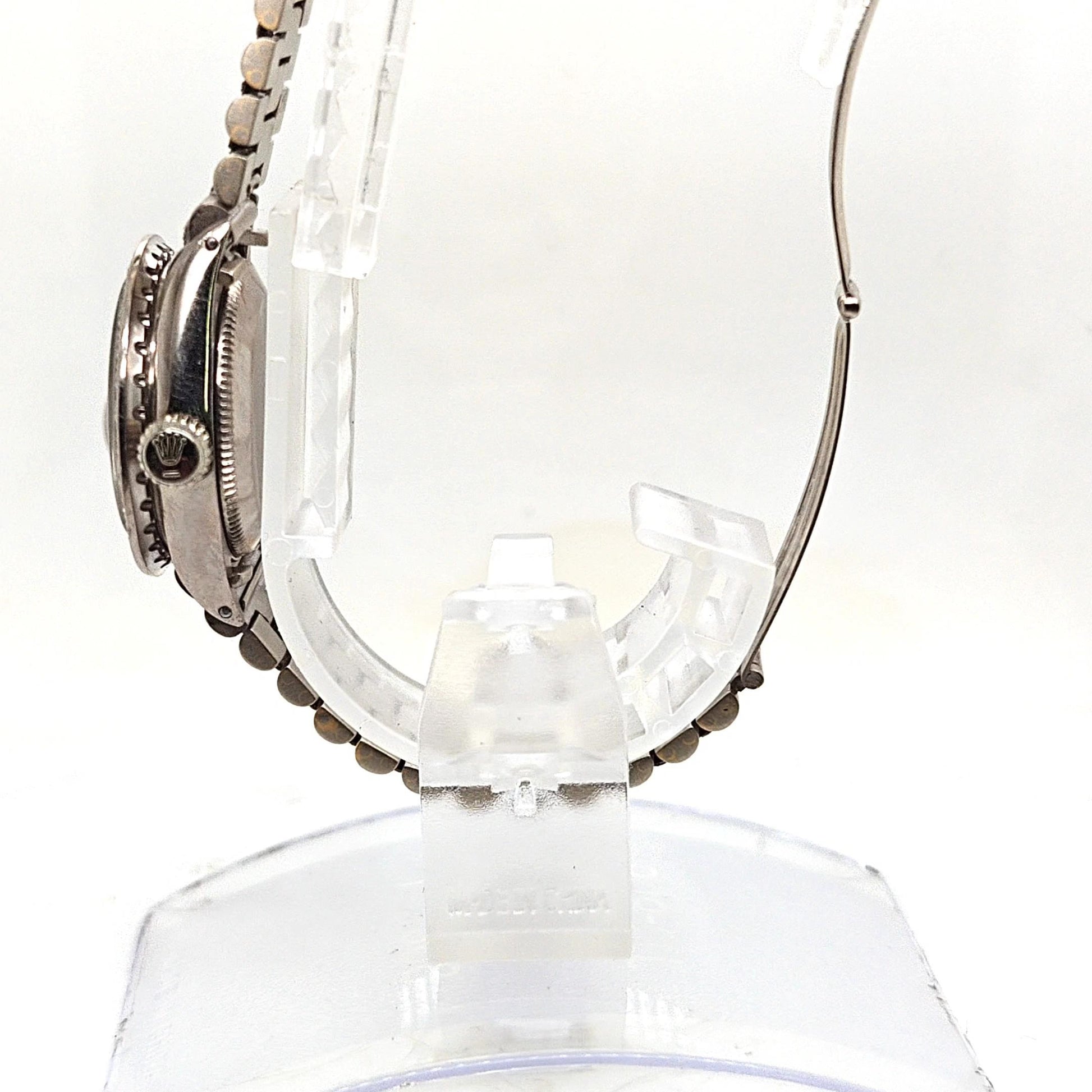 ROLEX LADIES PRESIDENT WHITE GOLD DIAMOND BEZEL