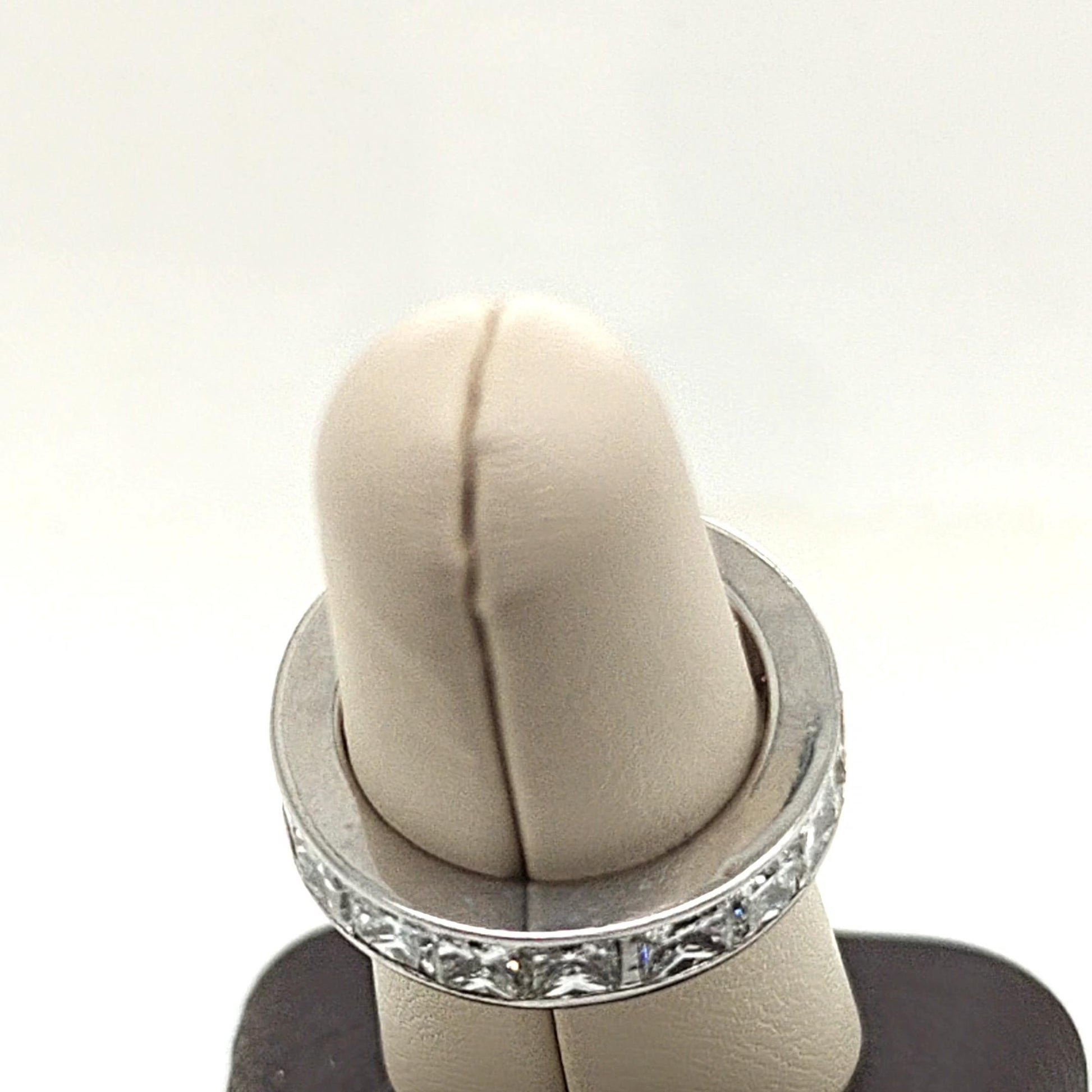 DIAMOND ETERNITY BAND PRINCESS CUT 10.05CT PLATINUM