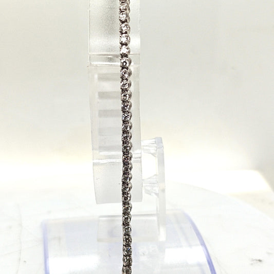 DIAMOND TENNIS BRACELET 2.24CT WHITE GOLD