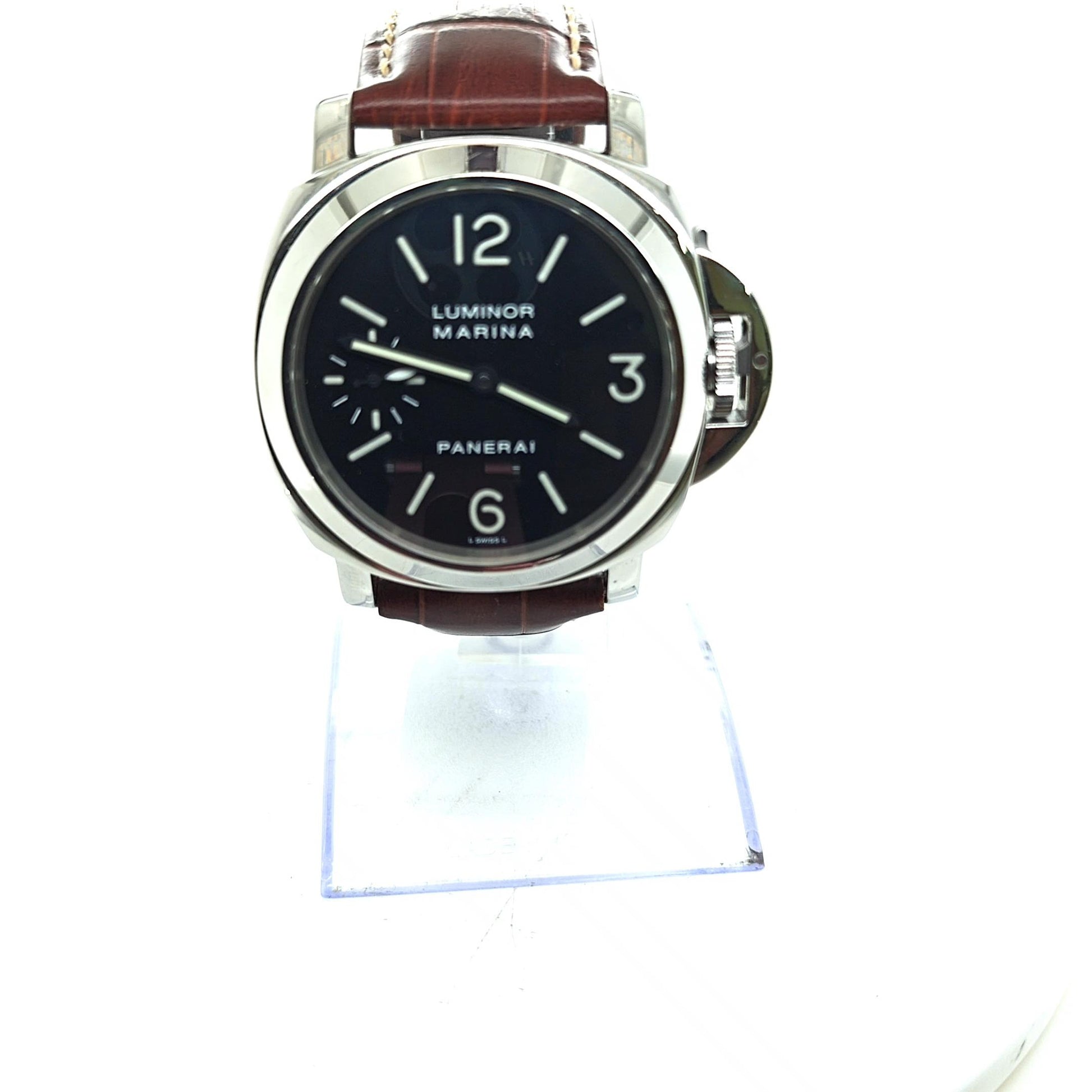 PANERAI LUMINOR MARINA MEN'S WATCH OP6518 STAINLESS STEEL 42MM