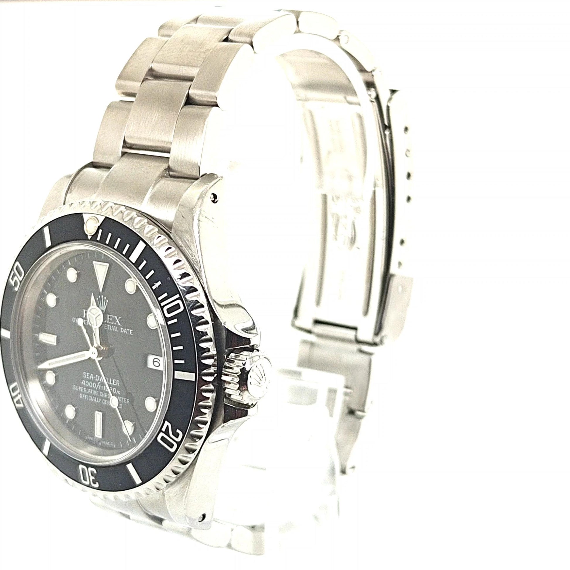 ROLEX SEA-DWELLER STAINLESS STEEL BLACK DIAL