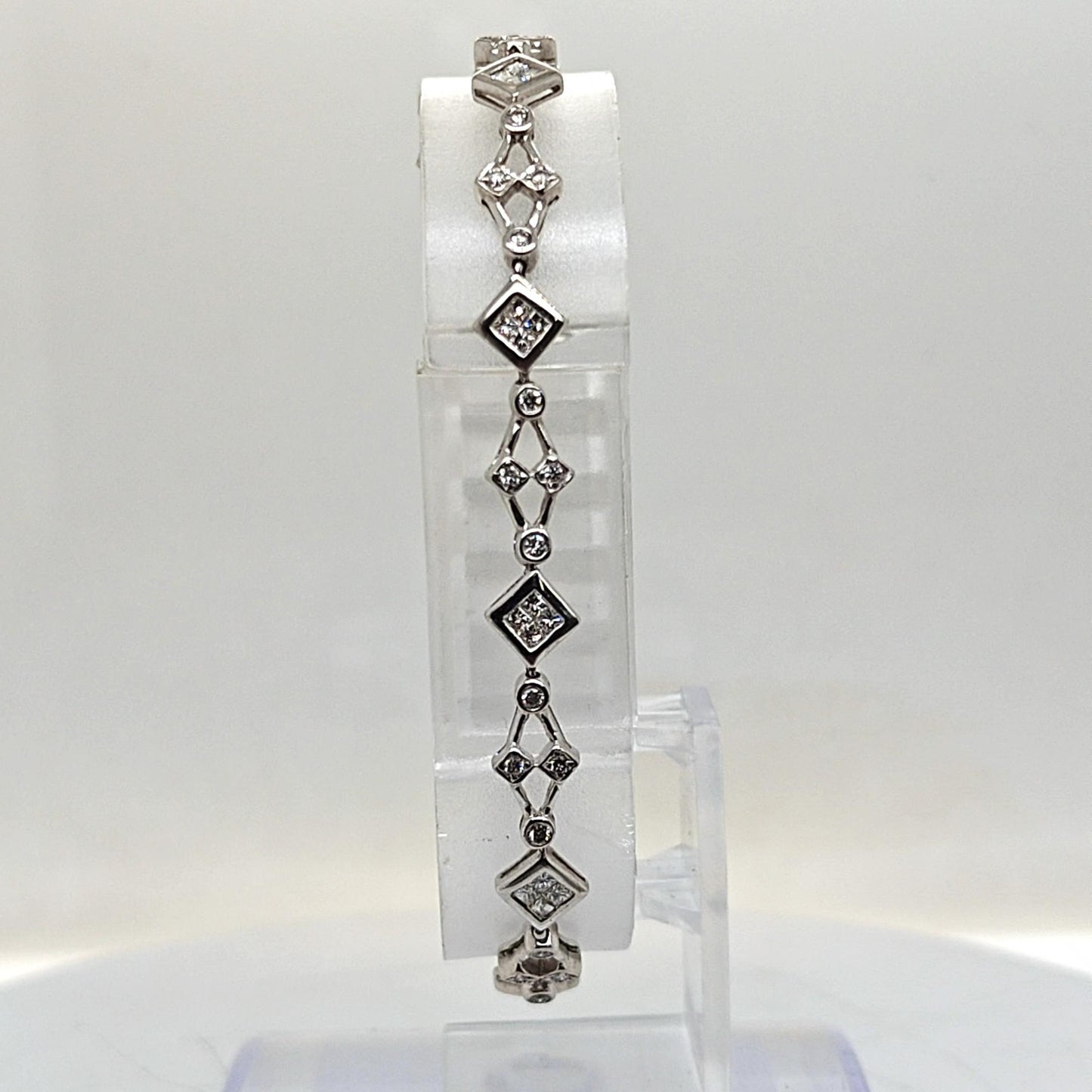 DIAMOND BRACELET 1.25CTW WHITE GOLD