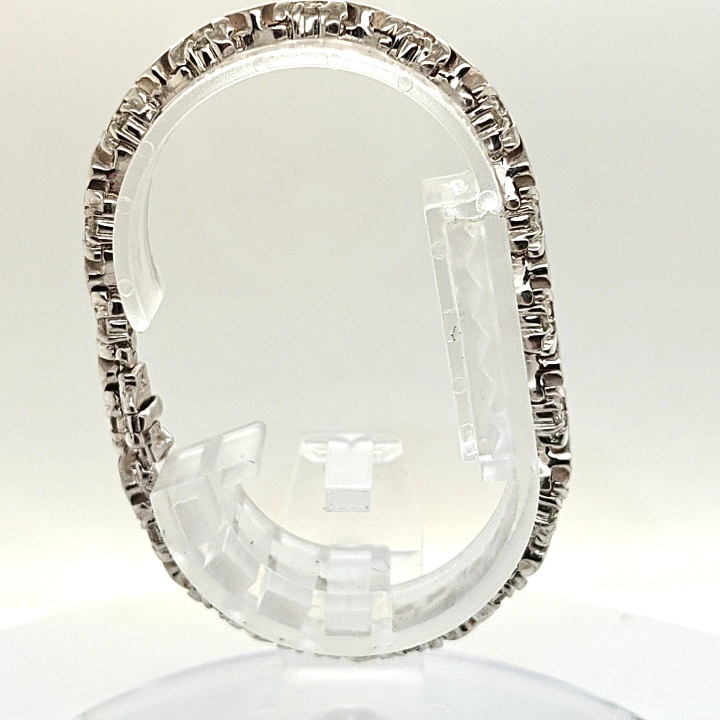 DIAMOND BRACELET 4.55CT WHITE GOLD