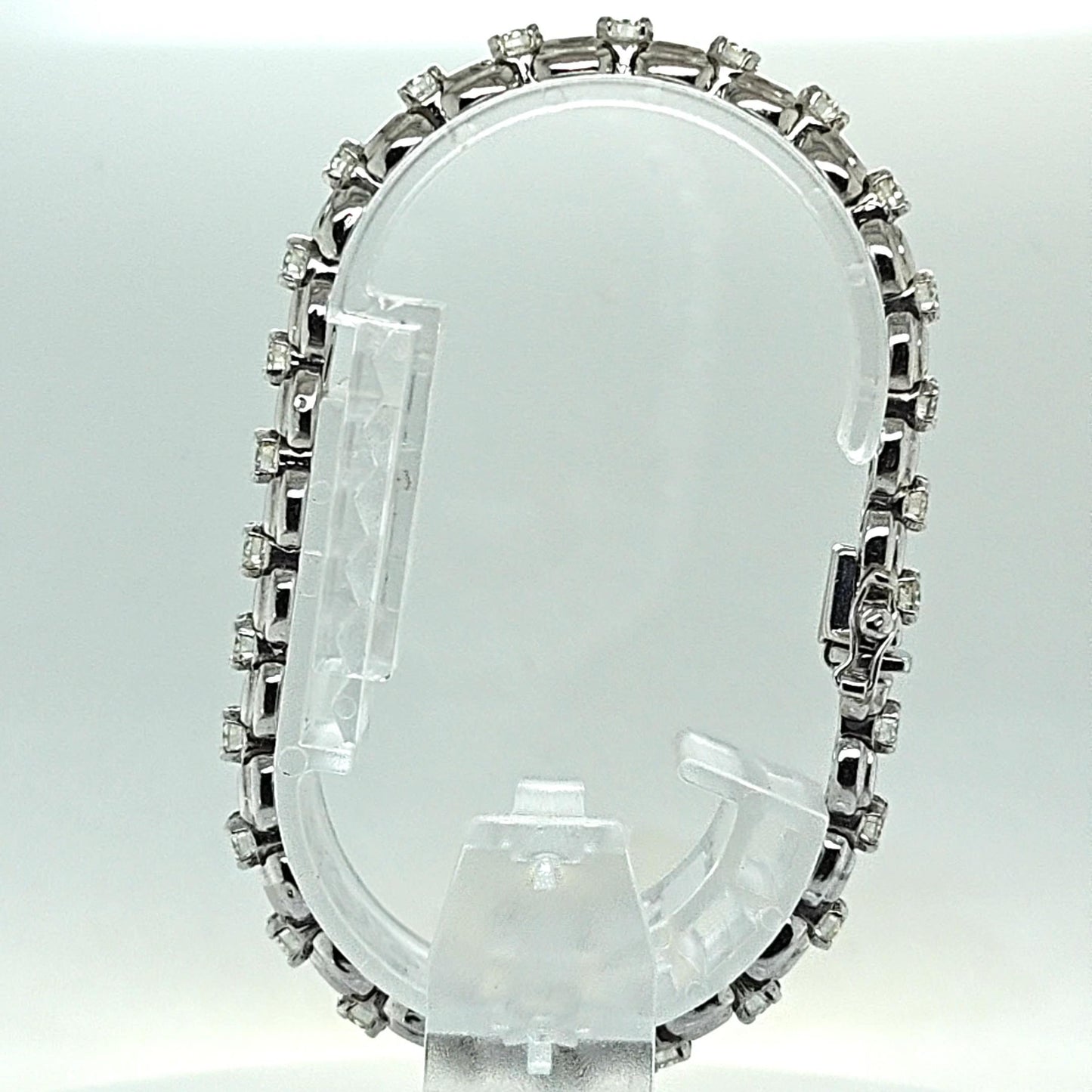 DIAMOND BRACELET 5.40CT WHITE GOLD