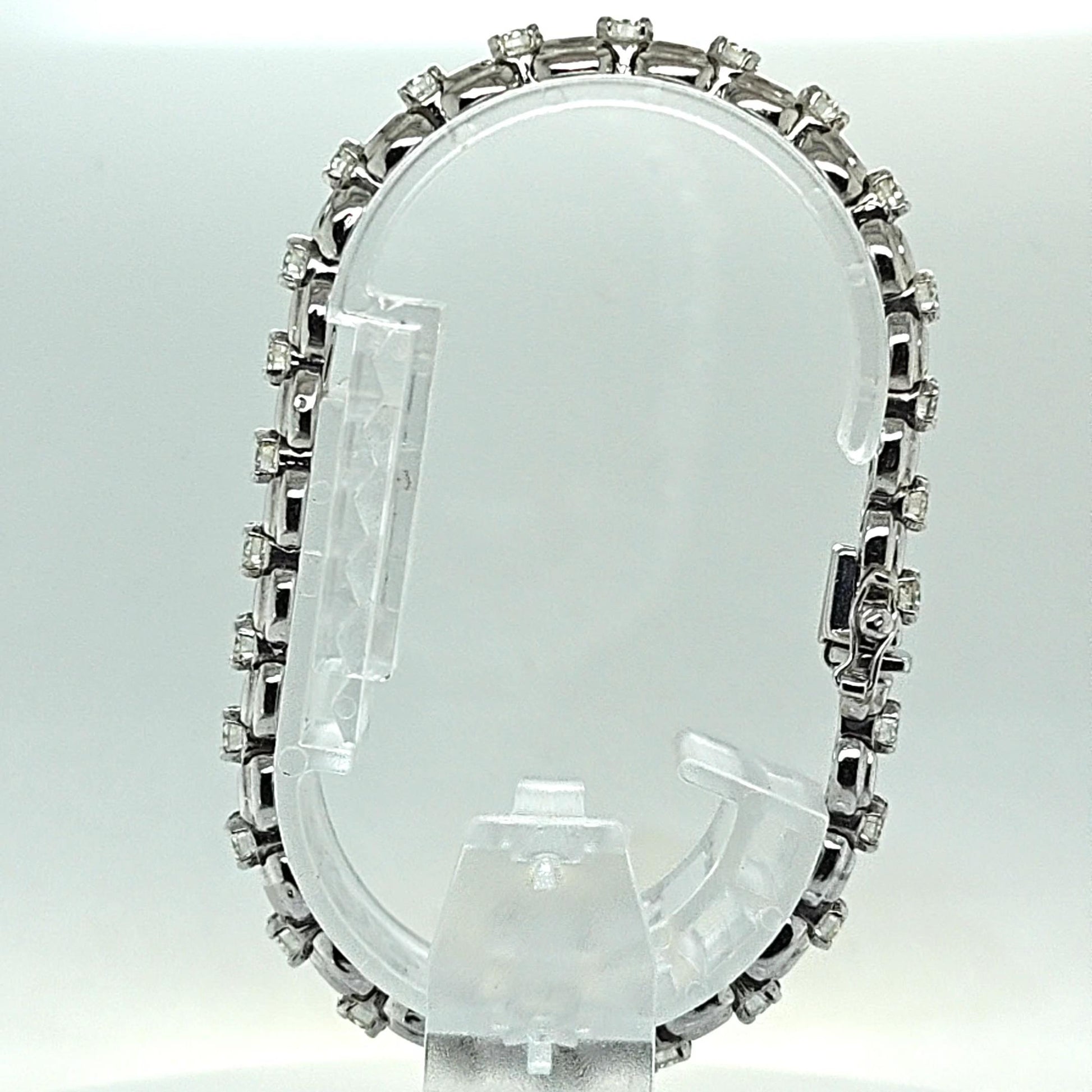 DIAMOND BRACELET 5.40CT WHITE GOLD
