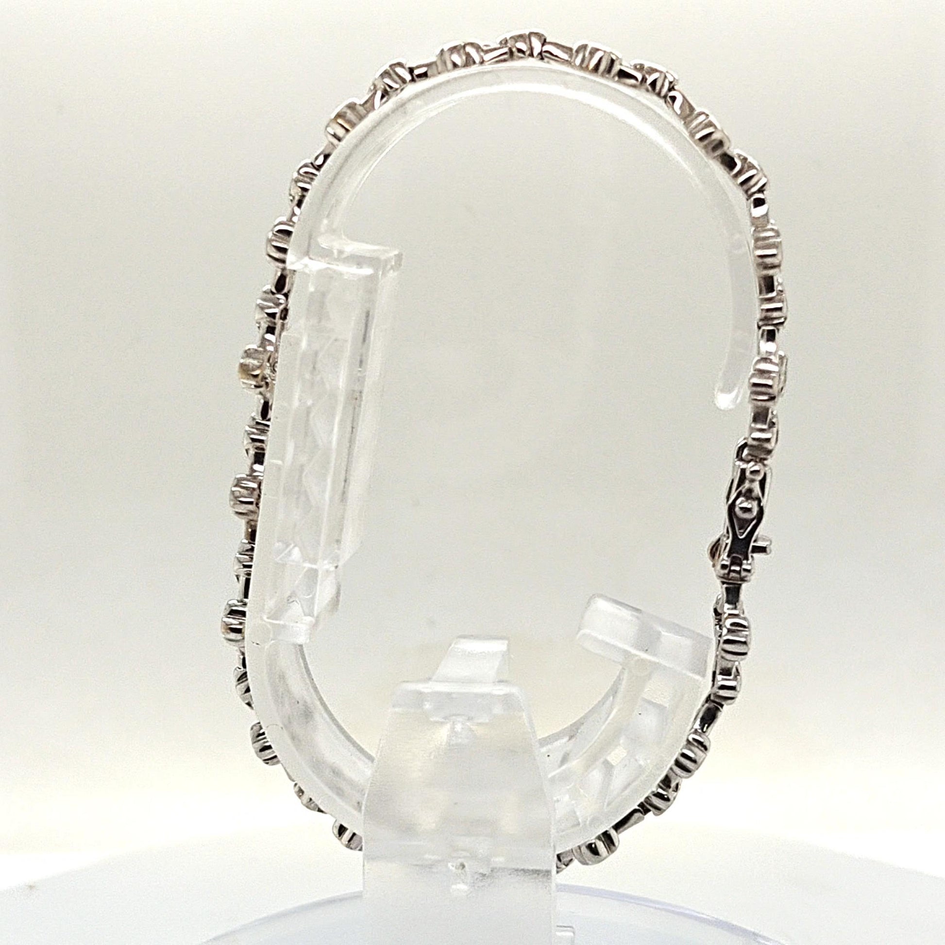 DIAMOND BRACELET 1.55CT WHITE GOLD
