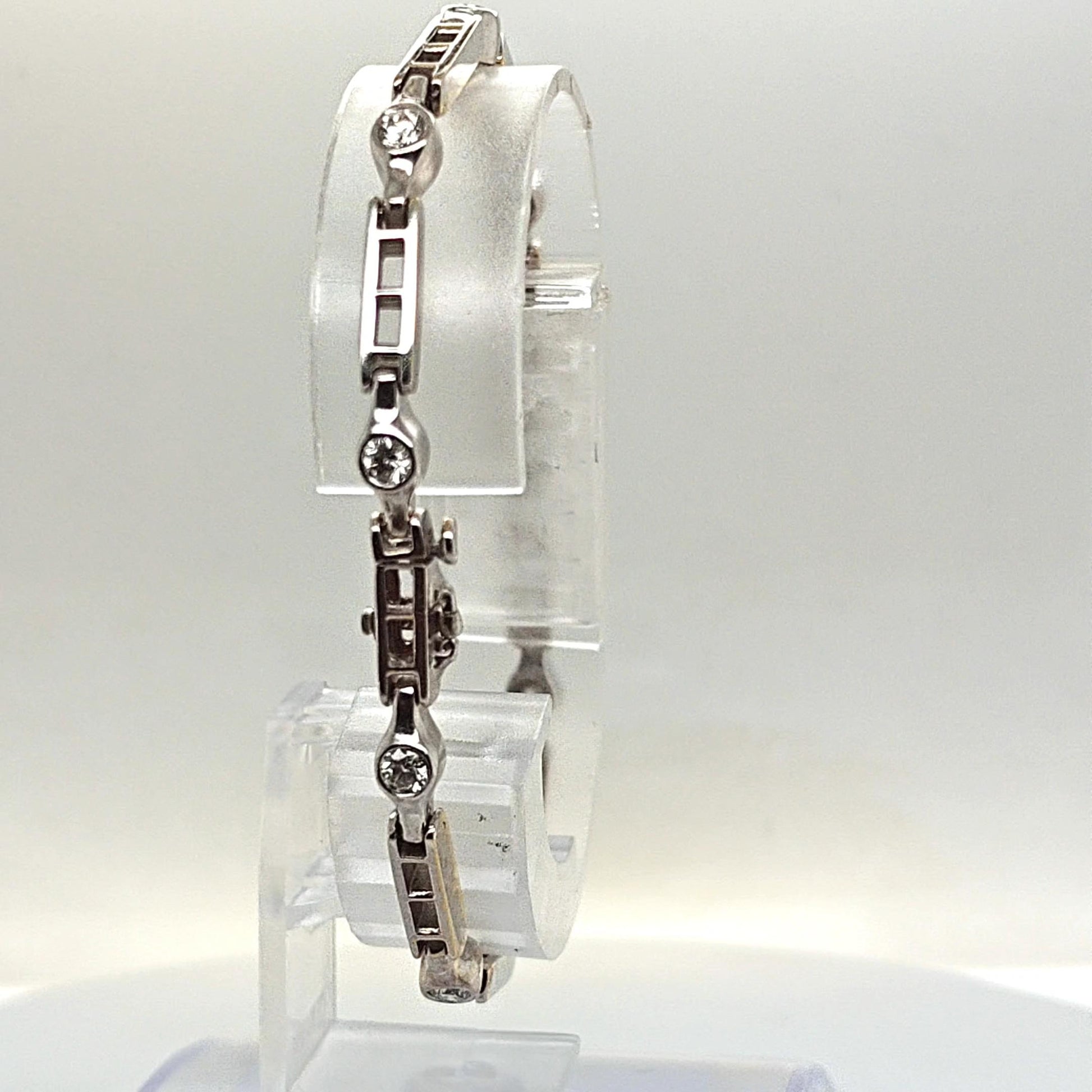 DIAMOND BRACELET 1.25CT WHITE GOLD