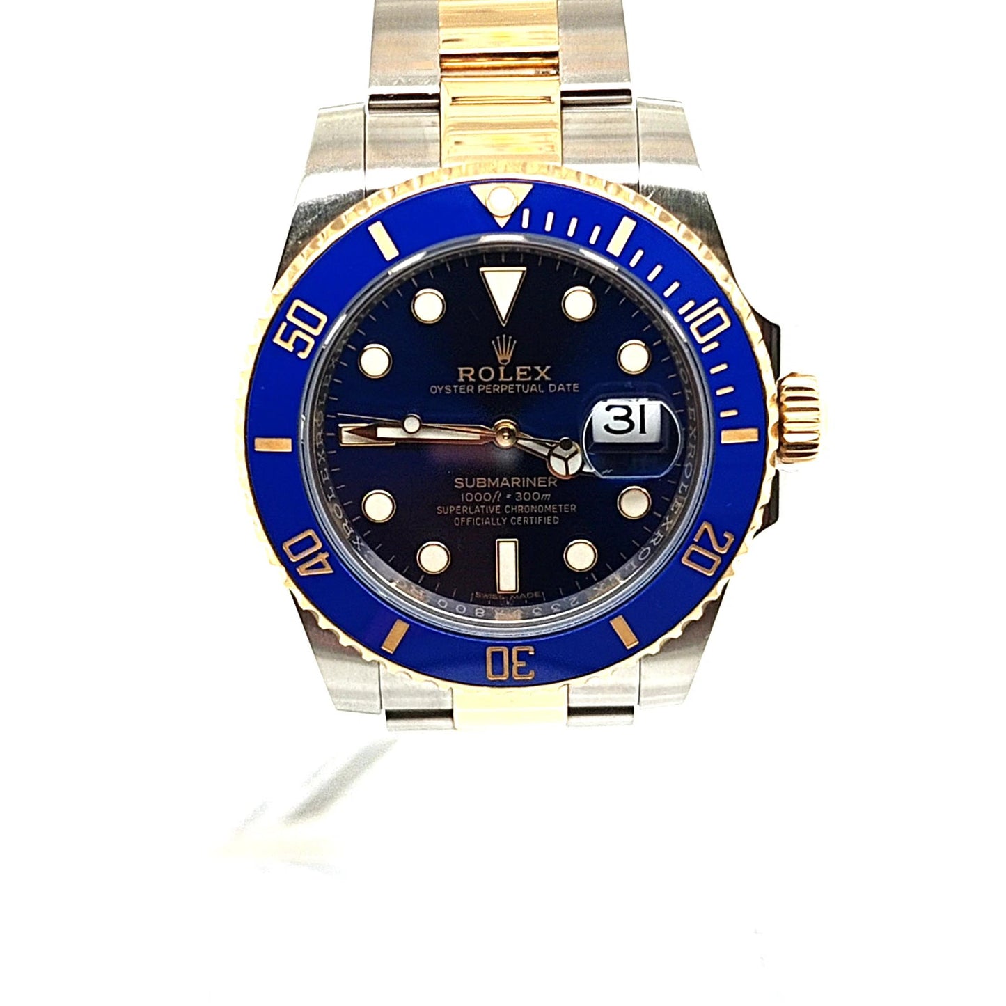 ROLEX SUBMARINER BLUESY TWO TONE