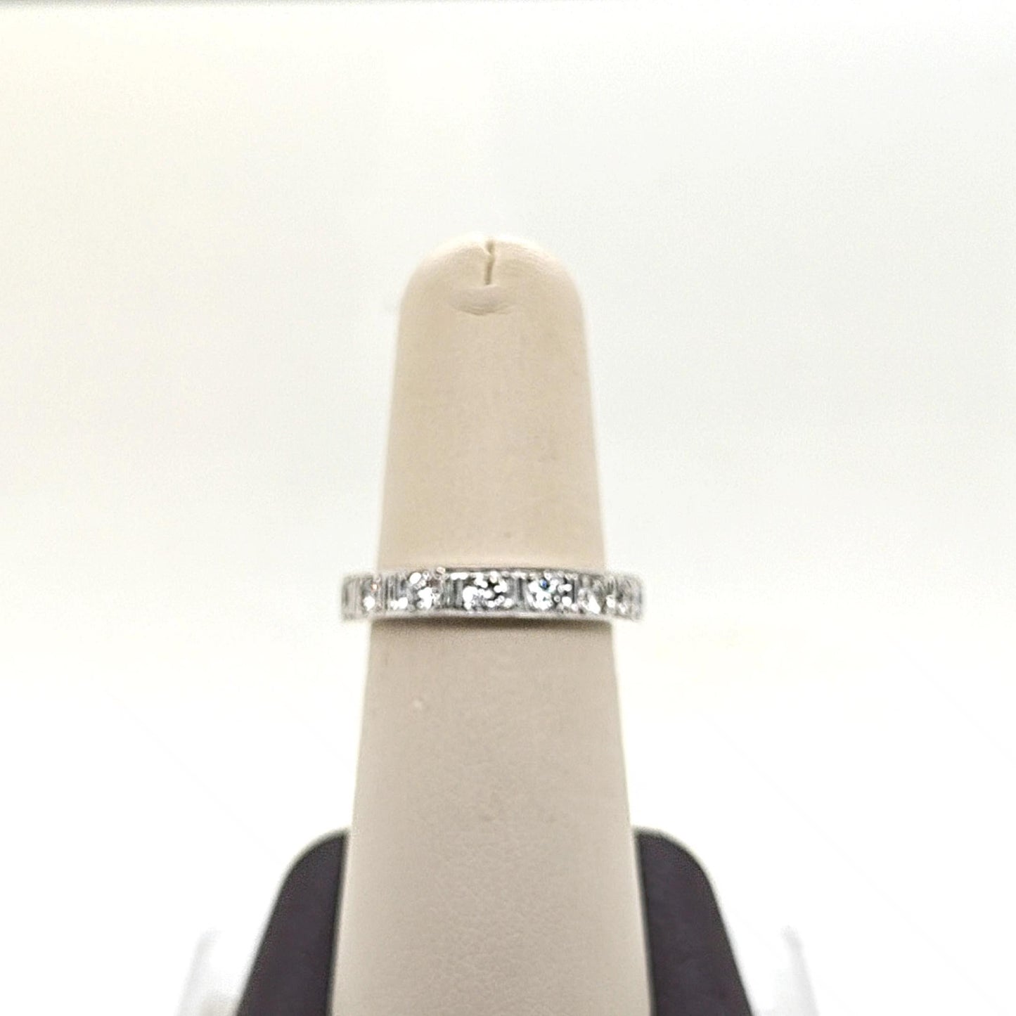 DIAMOND ETERNITY BAND 1.15CT WHITE GOLD