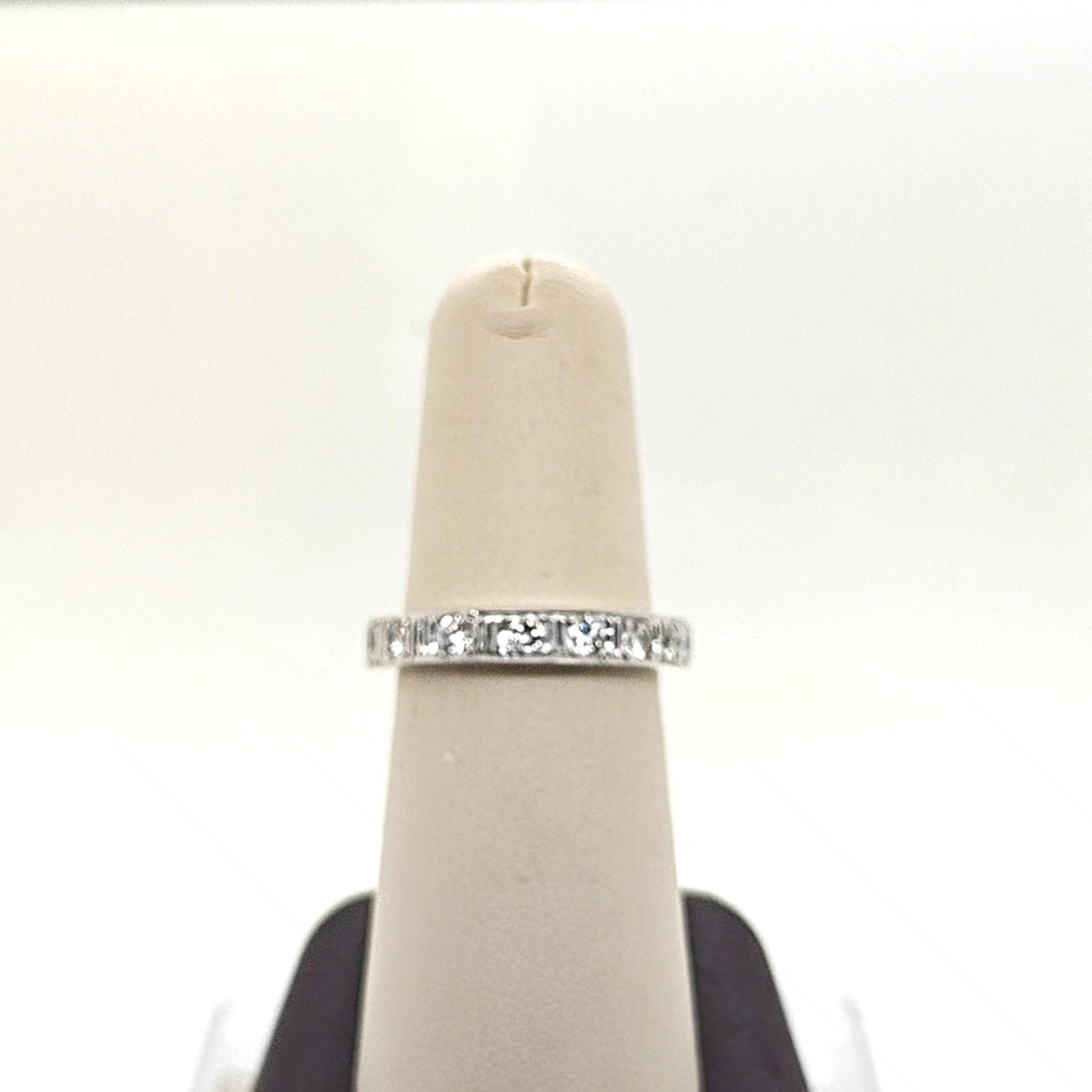 DIAMOND ETERNITY BAND 1.15CT WHITE GOLD