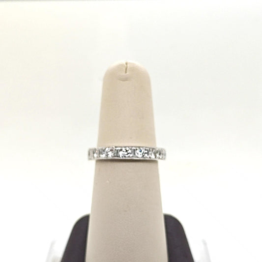 DIAMOND ETERNITY BAND 1.15CT WHITE GOLD