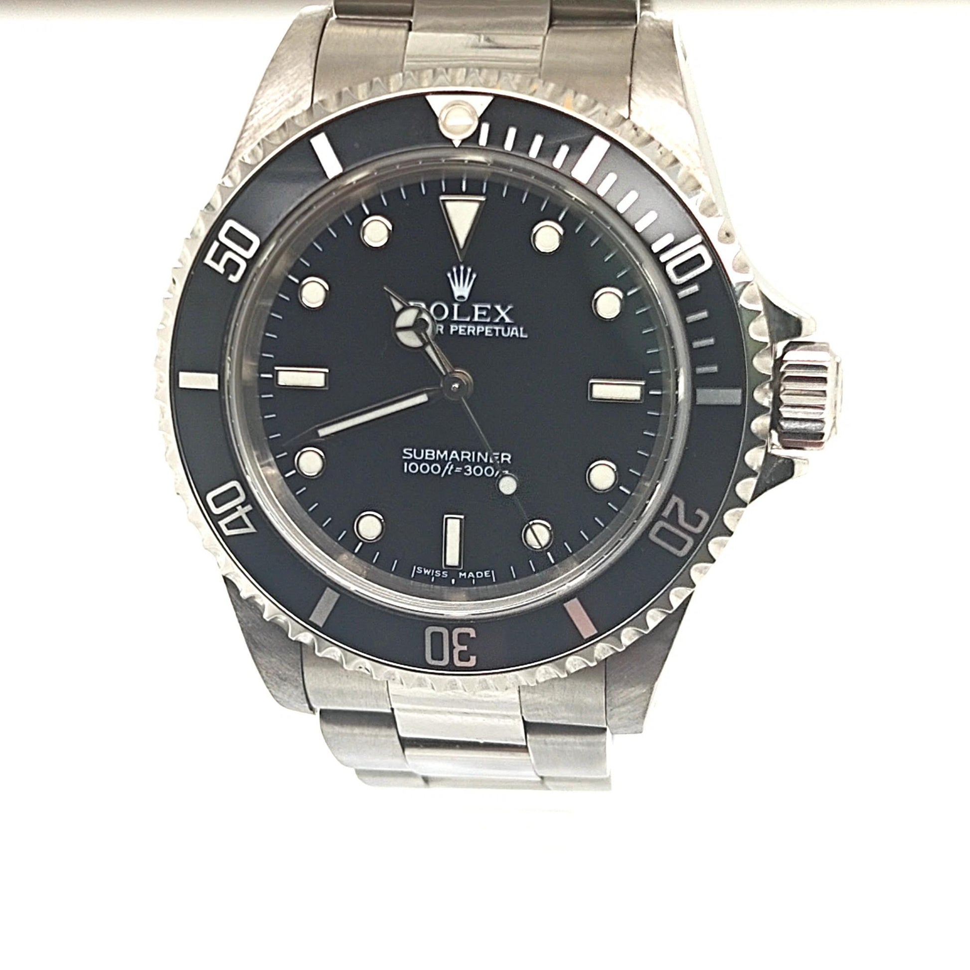 ROLEX SUBMARINER NO DATE 14060M STEEL 40MM