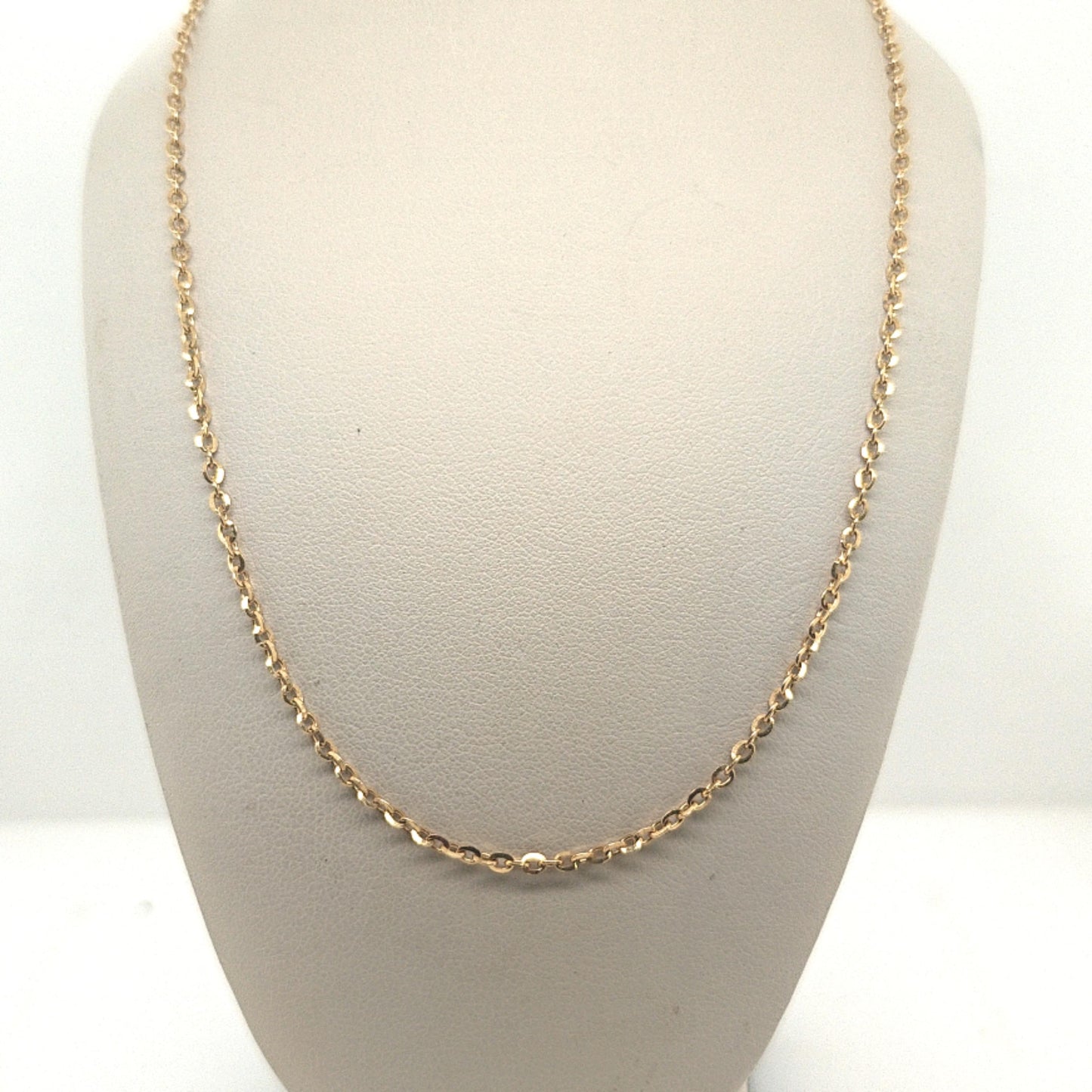 OPEN LINK YELLOW GOLD CHAIN 18K