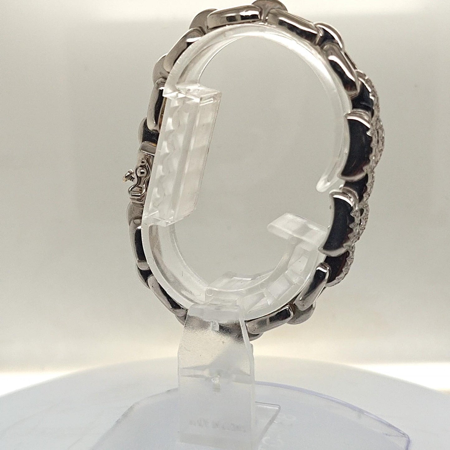 DIAMOND LINK BRACELET 1.05CTW WHITE GOLD