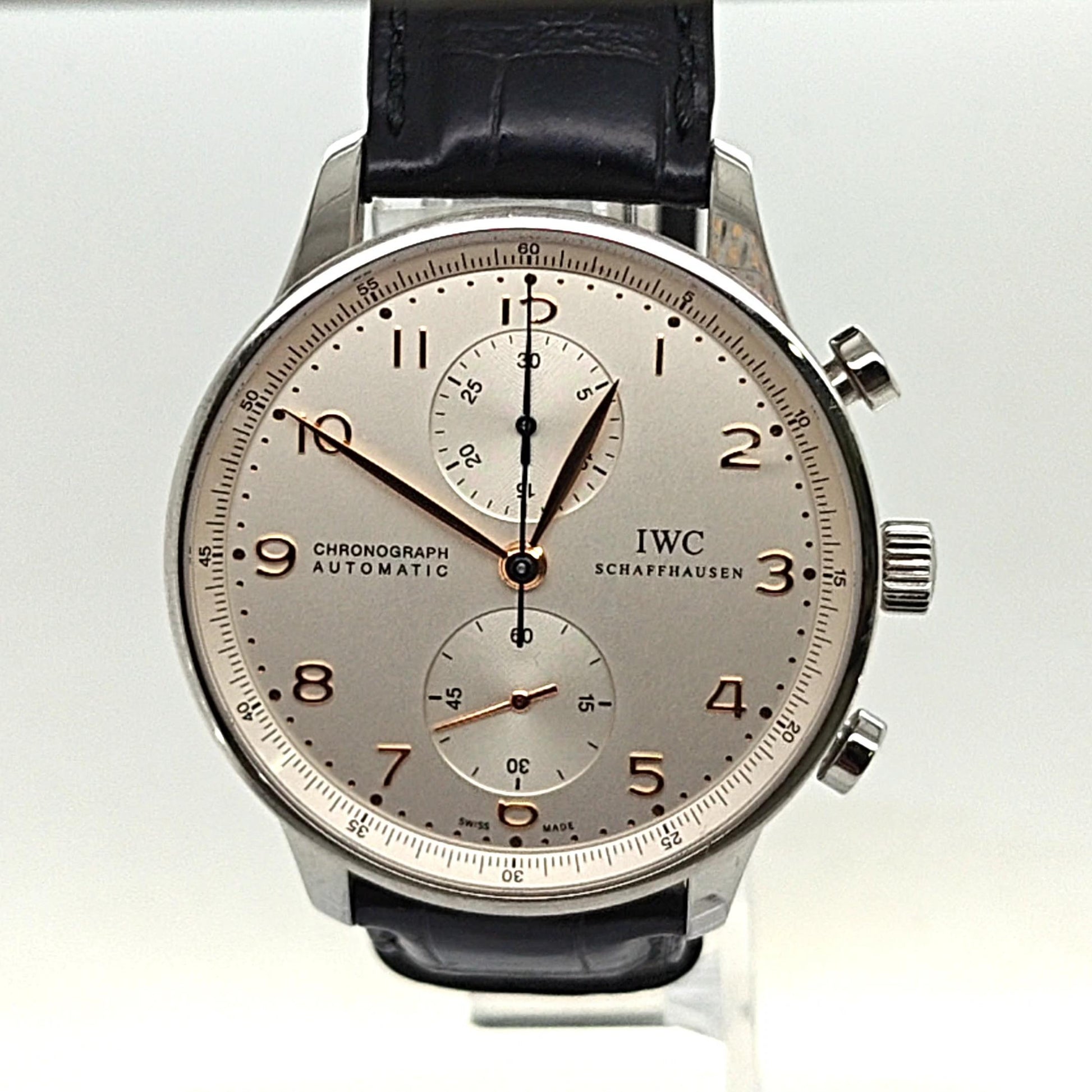 IWC PORTUGIESER CHRONOGRAPH AUTOMATIC WATCH STAINLESS STEEL