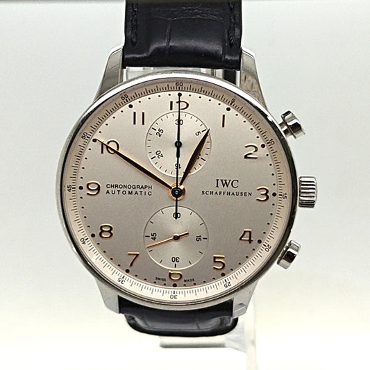 IWC PORTUGIESER CHRONOGRAPH AUTOMATIC WATCH STAINLESS STEEL