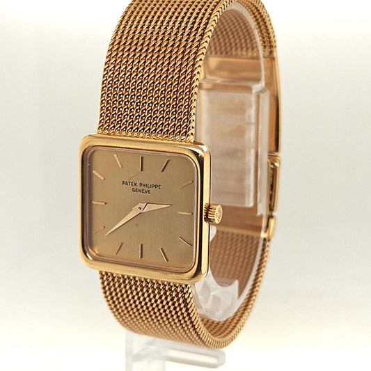 PATEK PHILIPPE VINTAGE ROSE GOLD WATCH