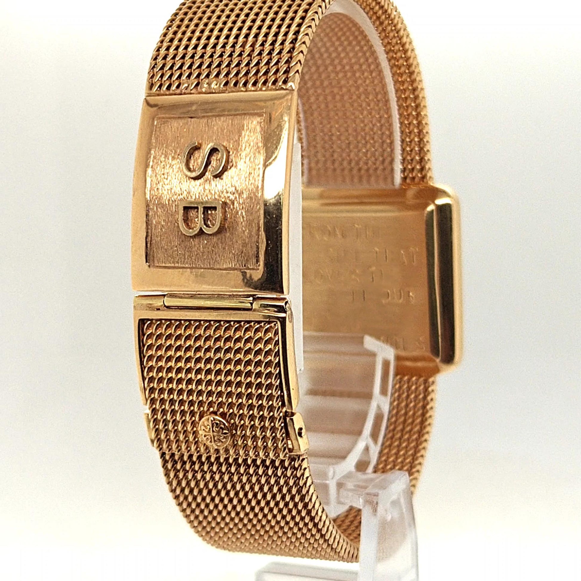 PATEK PHILIPPE VINTAGE ROSE GOLD WATCH