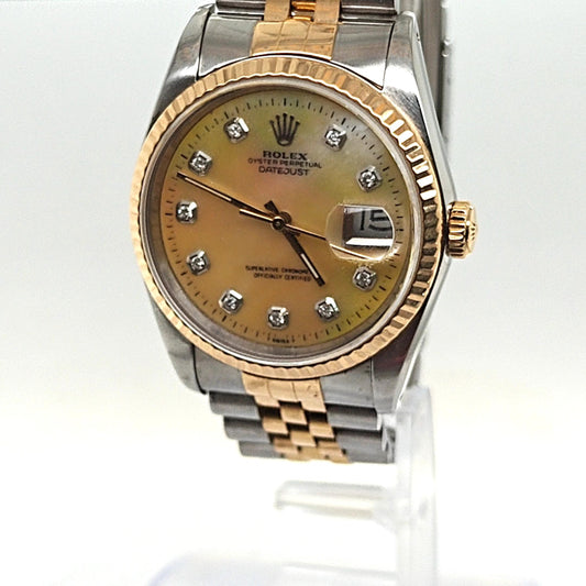 ROLEX DATEJUST TWO TONE JUBILEE 36MM