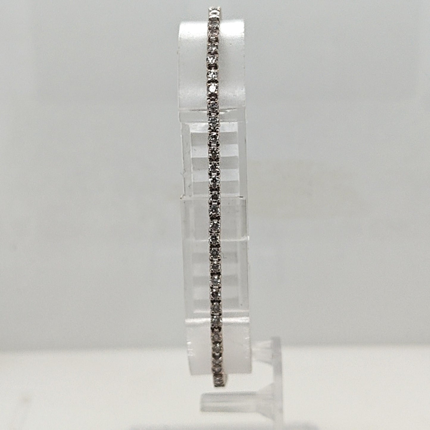 DIAMOND TENNIS BRACELET 2.30CTW WHITE GOLD