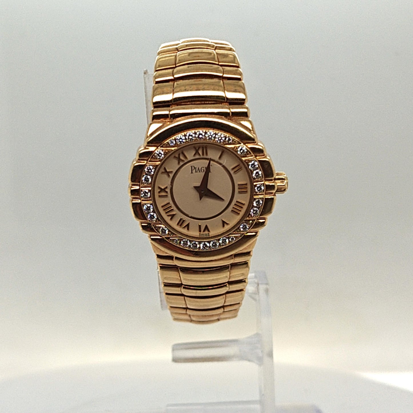 PIAGET TANAGRA YELLOW GOLD DIAMOND LADIES WATCH