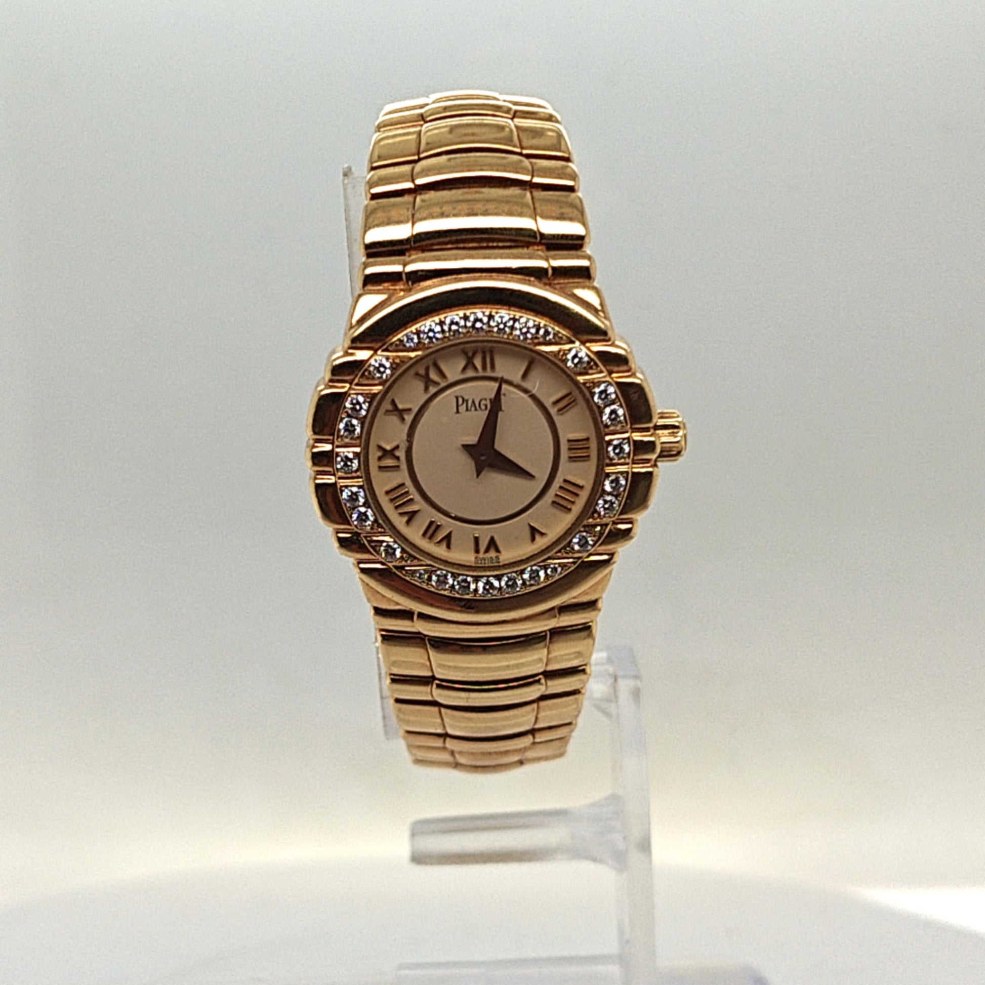 PIAGET TANAGRA YELLOW GOLD DIAMOND LADIES WATCH