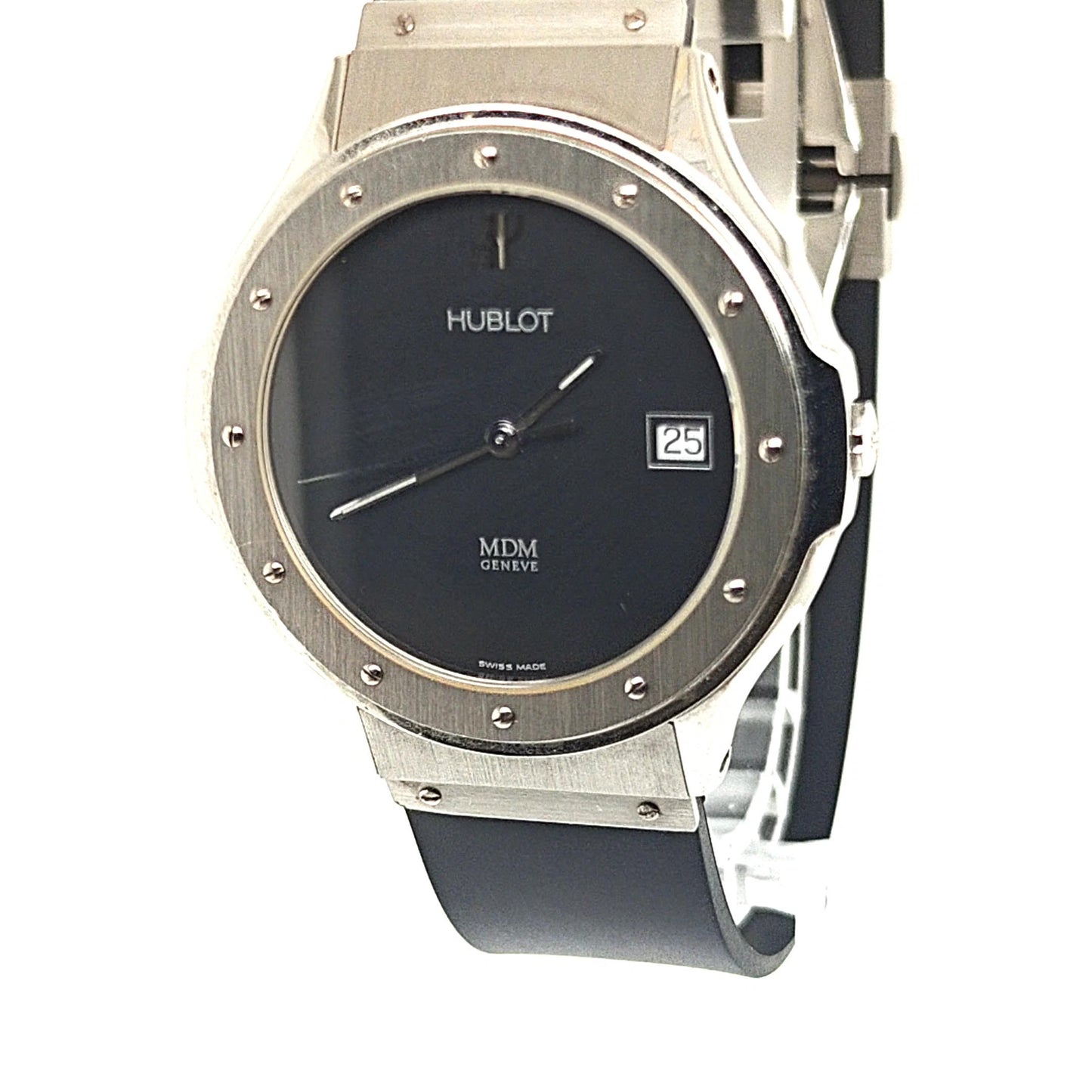 HUBLOT MDM CLASSIC STEEL WATCH