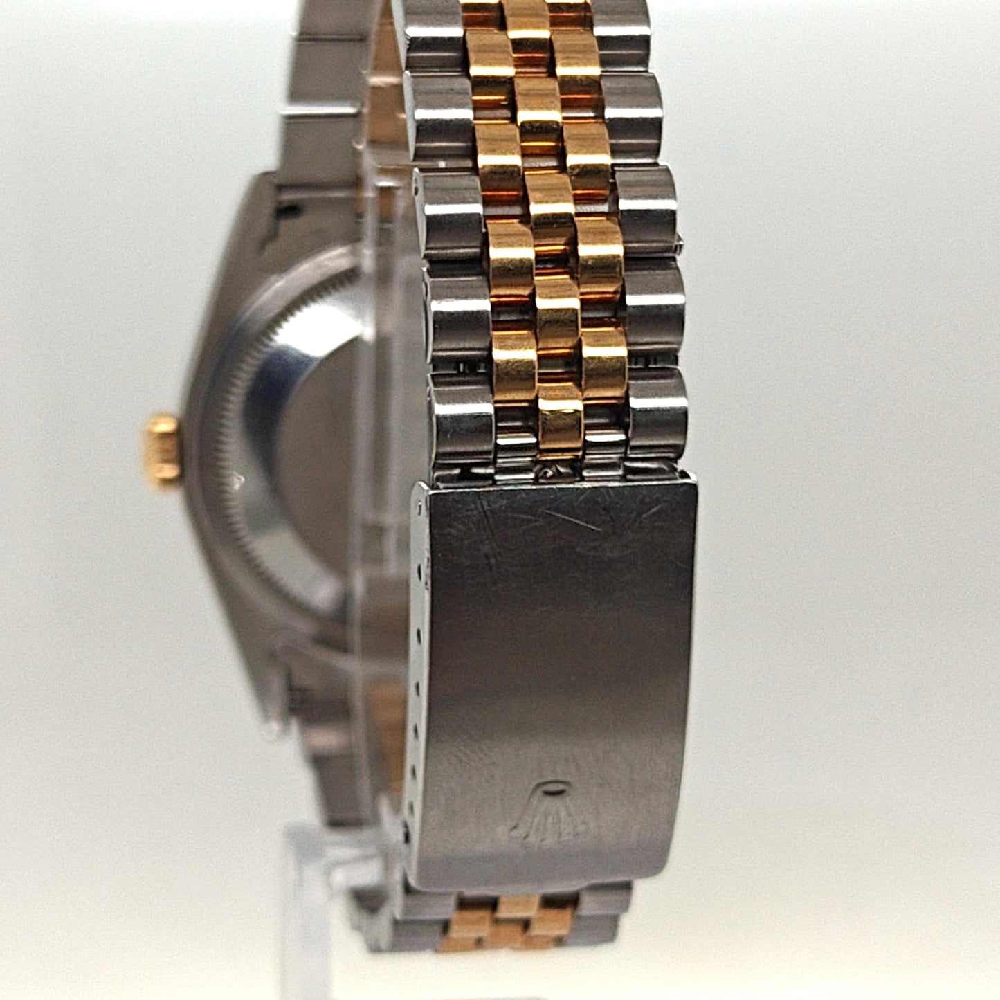 ROLEX DATEJUST DIAMOND JUBILEE DIAL FLUTED TWO TONE 36MM