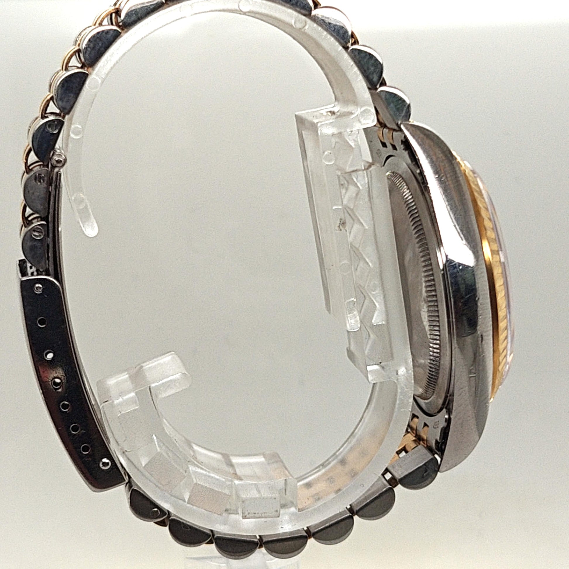 ROLEX DATEJUST DIAMOND JUBILEE DIAL FLUTED TWO TONE 36MM