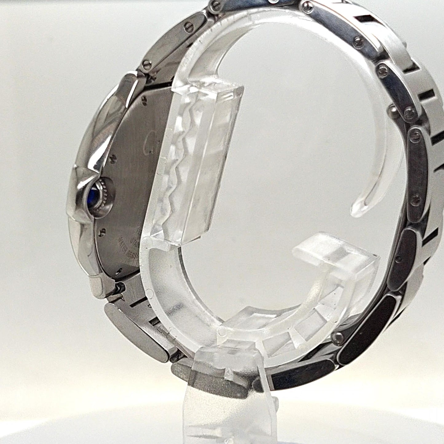CARTIER BALLON BLEU 36MM STAINLESS STEEL WATCH