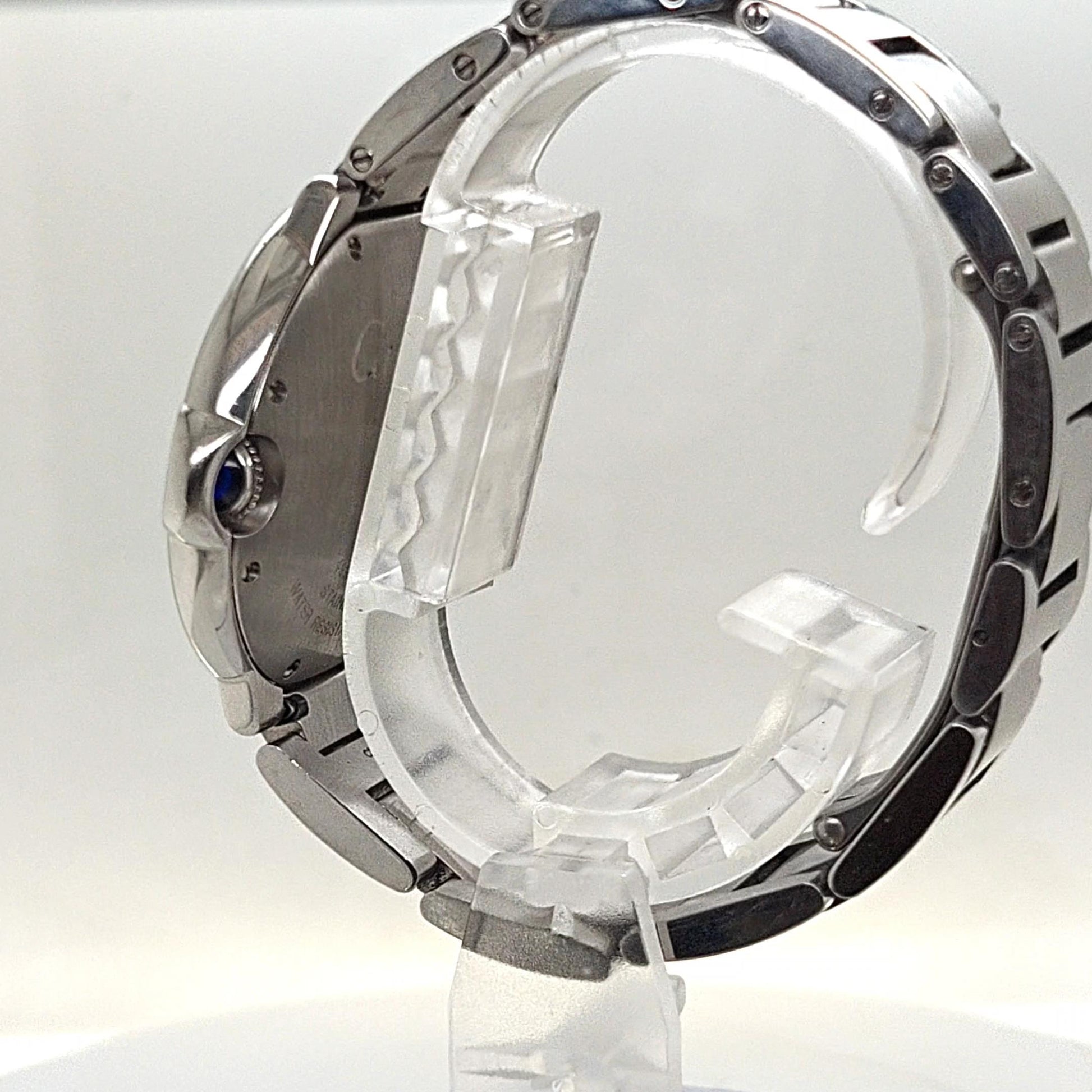 CARTIER BALLON BLEU 36MM STAINLESS STEEL WATCH