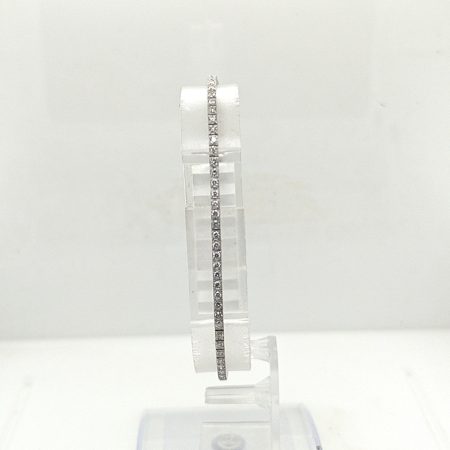 DIAMOND TENNIS BRACELET 1.50CTW WHITE GOLD